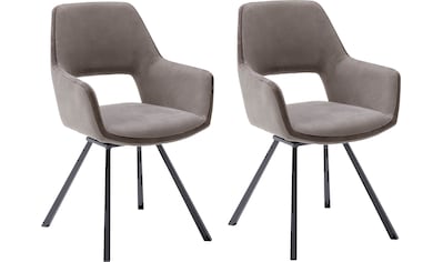 MCA furniture Esszimmerstuhl »Bayonne«, (Set), 2 St., 2-er Set, Stuhl 180°drehbar mit... kaufen