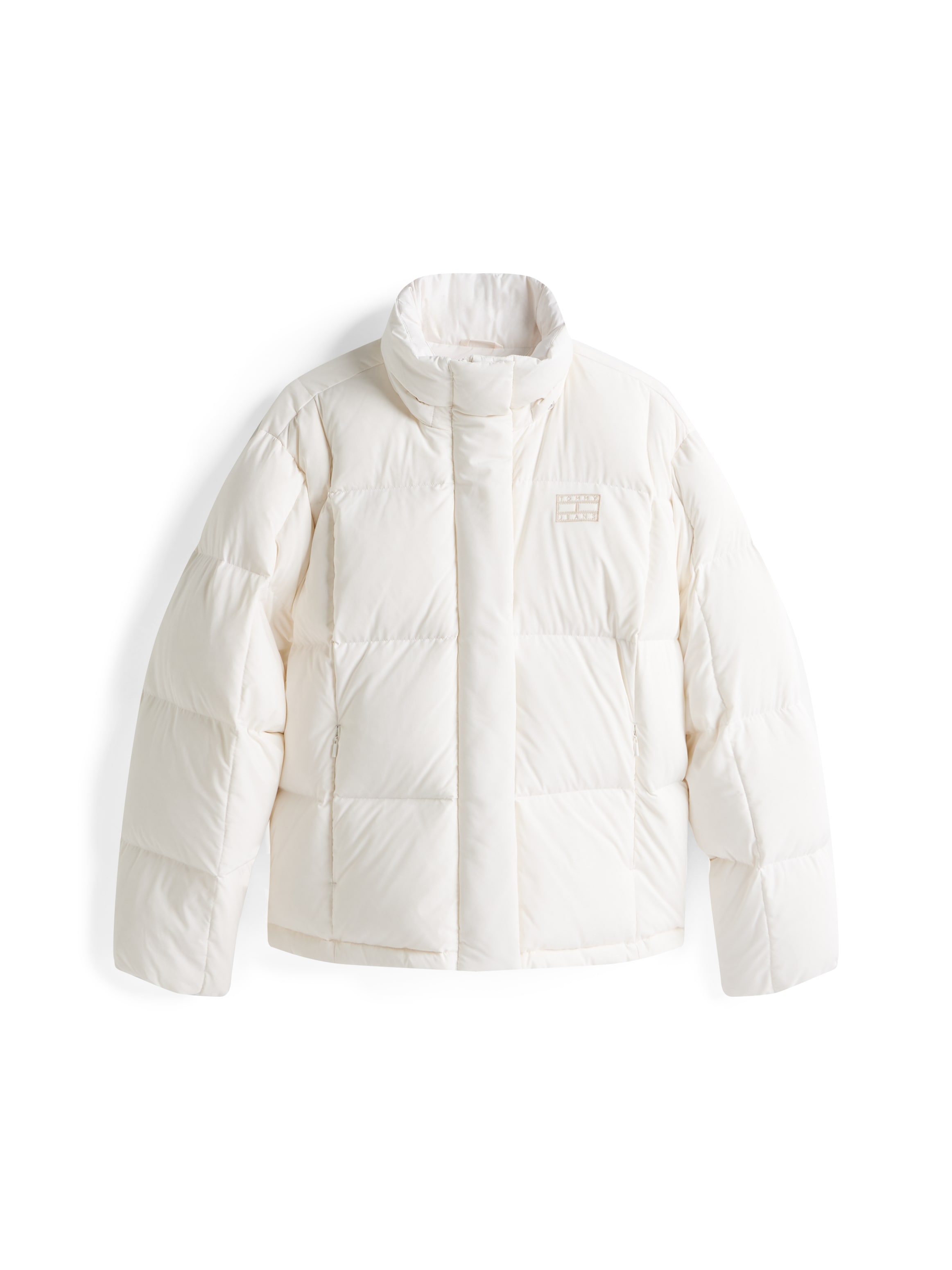 Tommy Jeans Steppjacke »TJW ALASKA GRID DOWN JACKET EXT« mit Kapuze