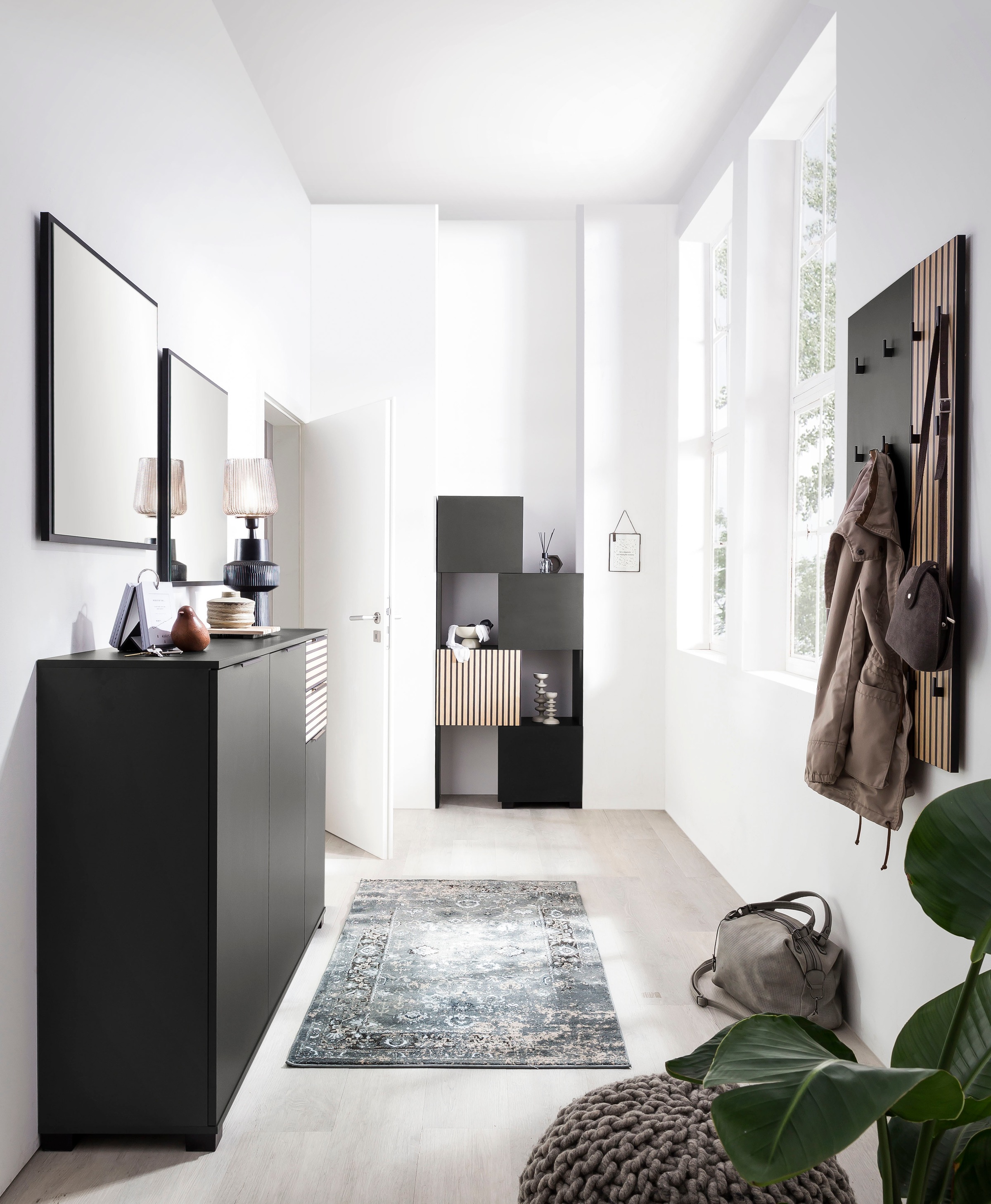 Schildmeyer Garderobenpaneel »Alexa, Breite 49 cm«, 8 Kleiderhaken günstig online kaufen