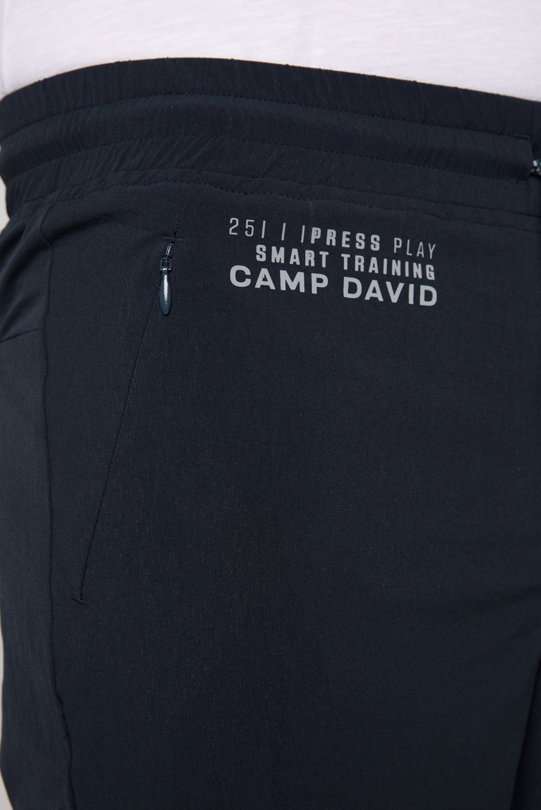 CAMP DAVID Sporthose, mit Elastikbund und Kordel