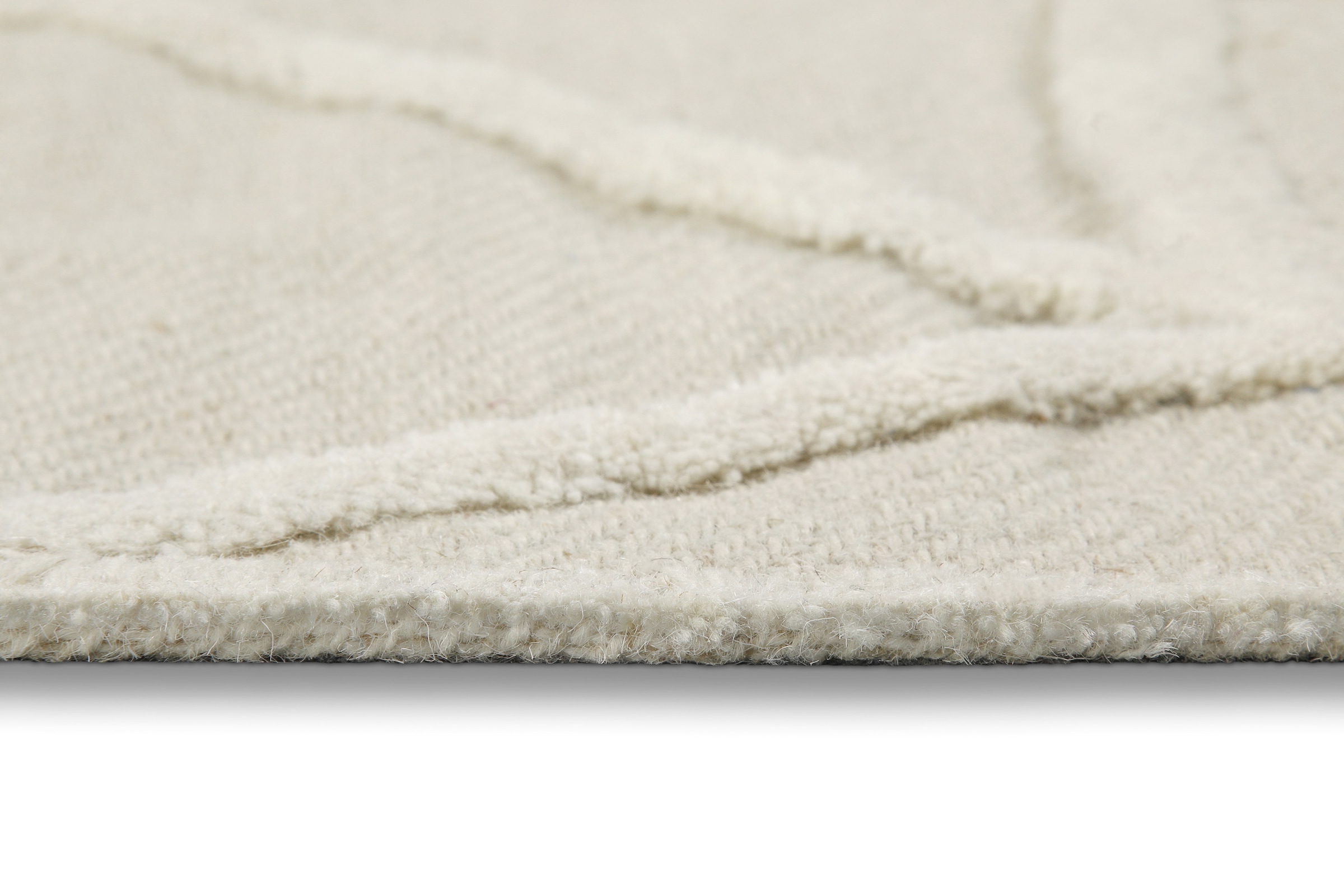 Wecon home Teppich »Hamptons TWENTYSIX«, rund, 10 mm Höhe, Kurzflor, Wohnzimmer, Schlafzimmer, elegant, robust, Mosaik Design