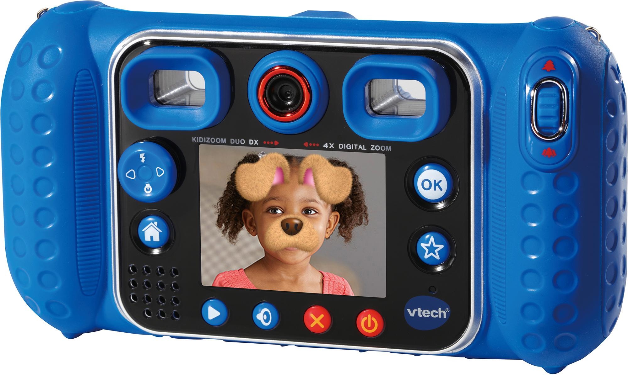 Vtech® Kinderkamera Duo inklusive Kopfhörer »Kidizoom im DX, %Sale 5 jetzt blau«, MP