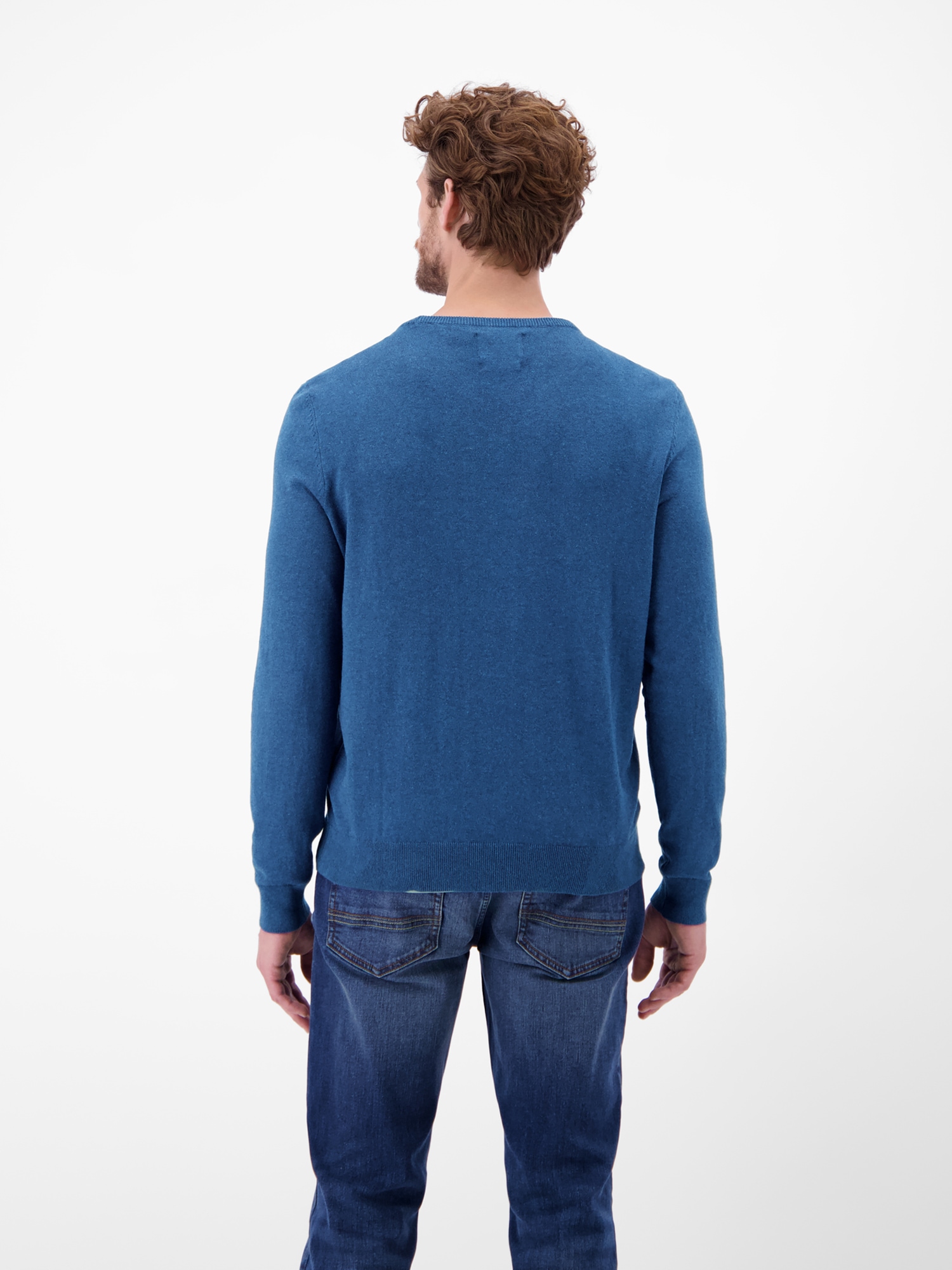 LERROS Strickpullover »LERROS Herren Basic Strickpullover«