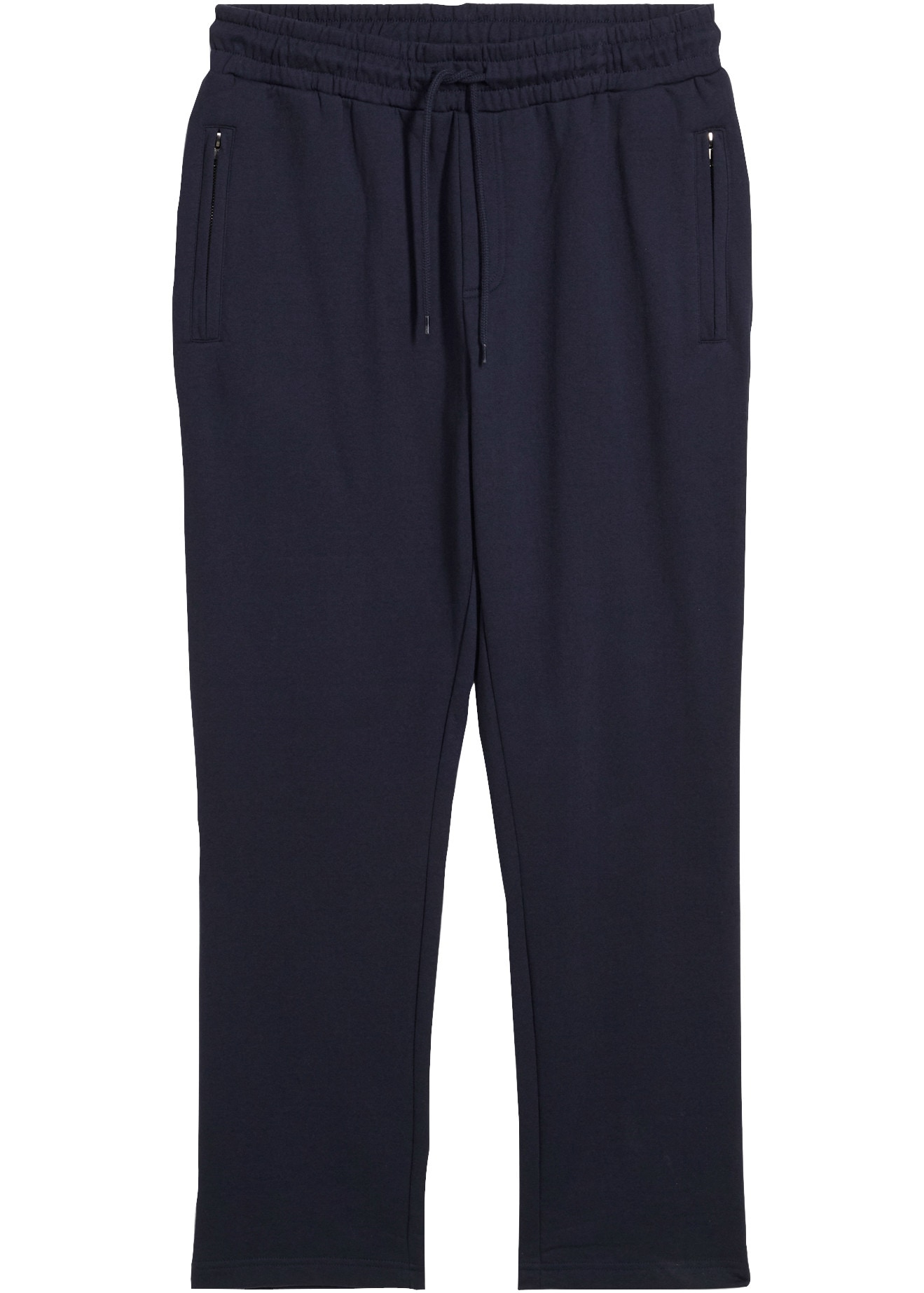 bonprix Jogginghose  mit Reißverschlusstaschen, aus Baumwolle und Polyester, Regular Fit