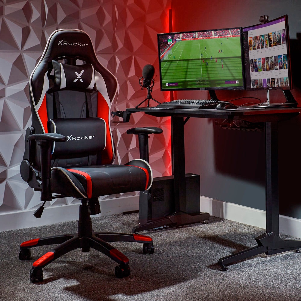X Rocker Gaming-Stuhl »Agility Compact eSports Gaming Bürodrehstuhl für Kinder & Jugendliche«