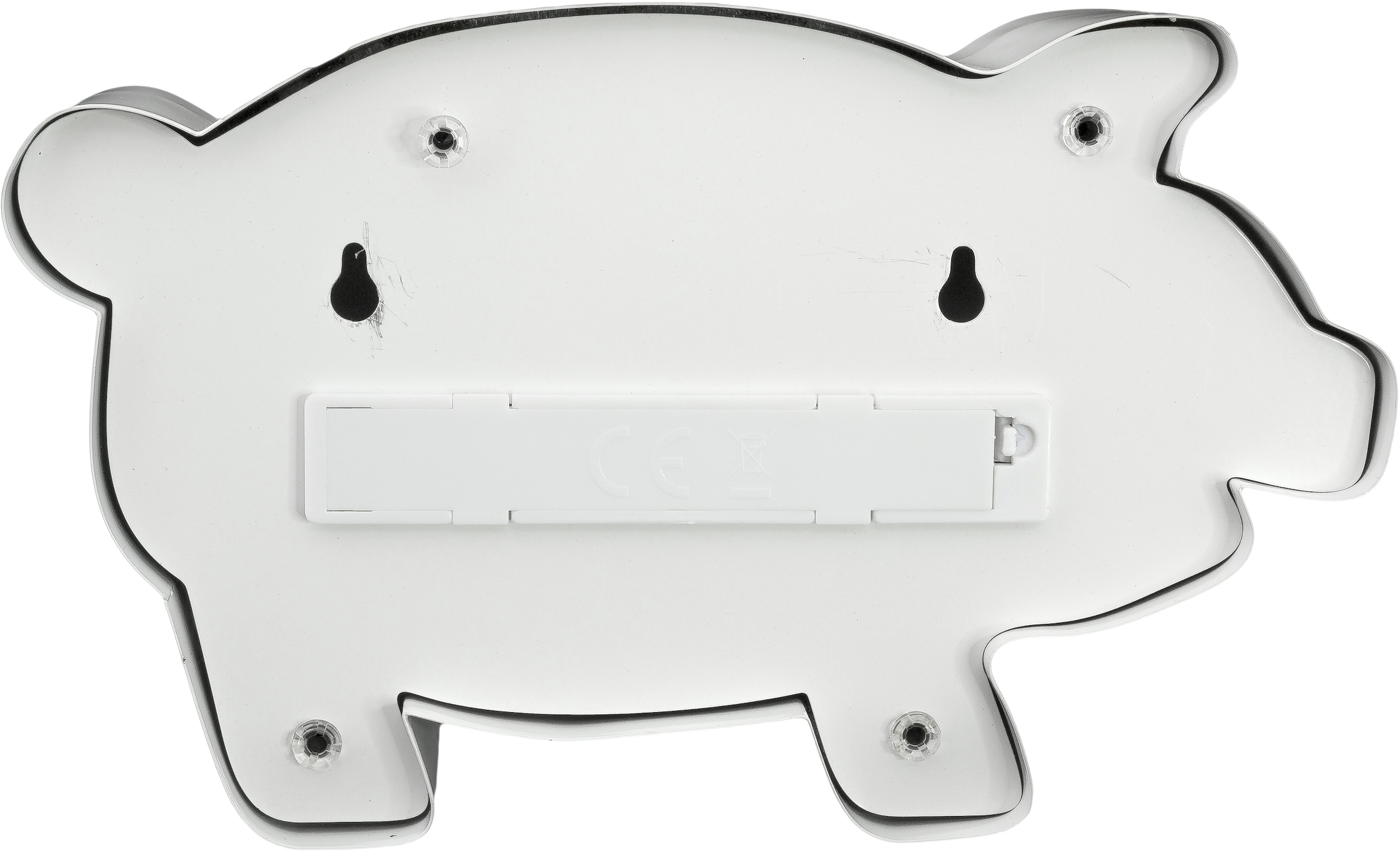 MARQUEE LIGHTS LED Dekolicht »Pig«, 10 flammig, Leuchtmittel LED-Modul | LED fest integriert, Wandlampe, Tischlampe Schwein, Tier mit 10 Leuchtmittel - 23x14 cm