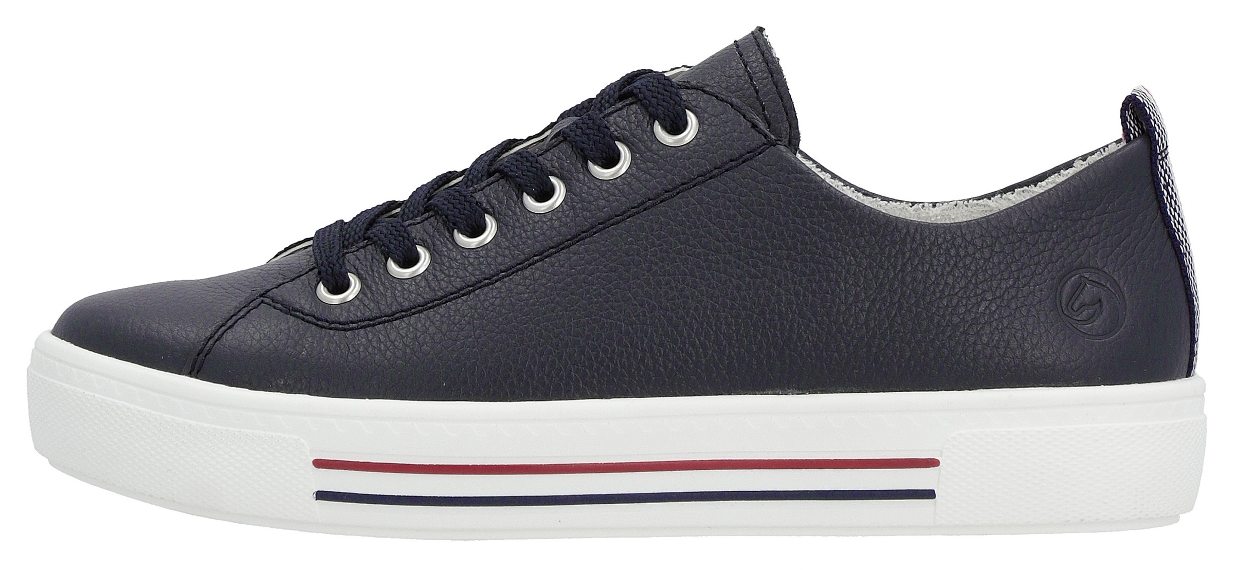 Remonte Plateausneaker  mit herausnehmbarer Einlage, Freizeitschuh, Halbschuh, Schnürschuh