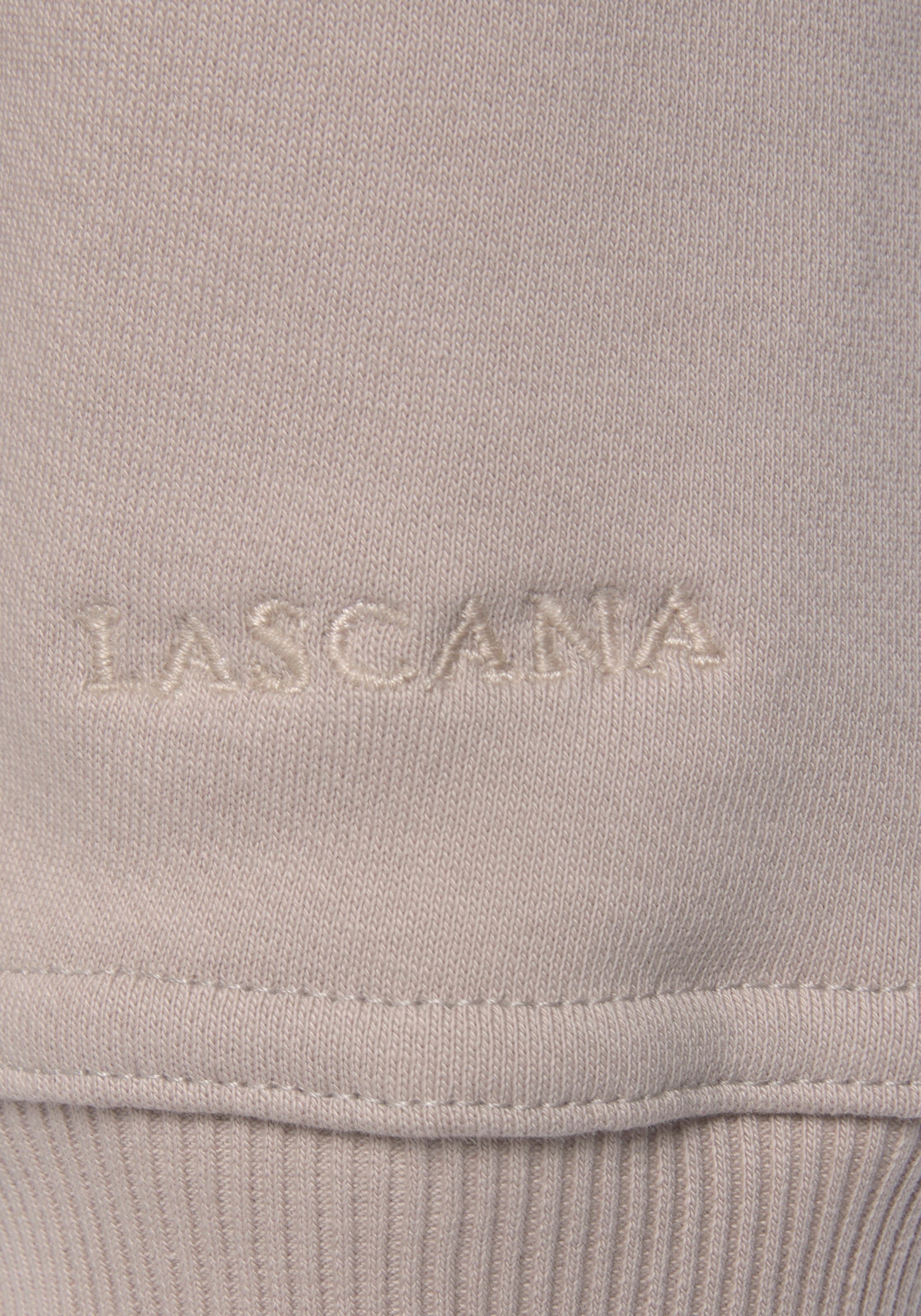 LASCANA Hoodie »-Kapuzensweatshirt«, aus organischer Baumwolle, Loungewear, Loungeanzug, Hoodie