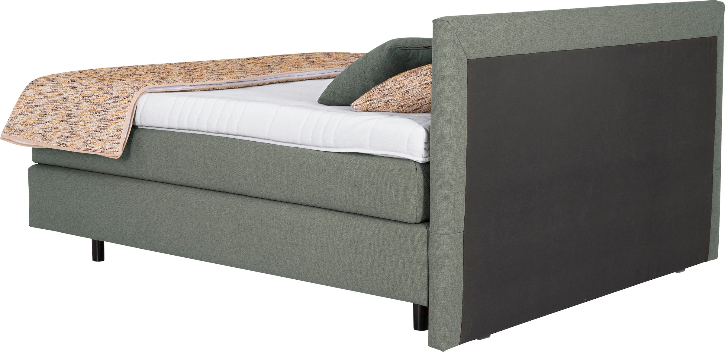 Die PlanBar Boxspringbett »OC-ON23163« inkl. Matratzen, Topper u. Bonellfederkern Unterbau, 160/180x200cm