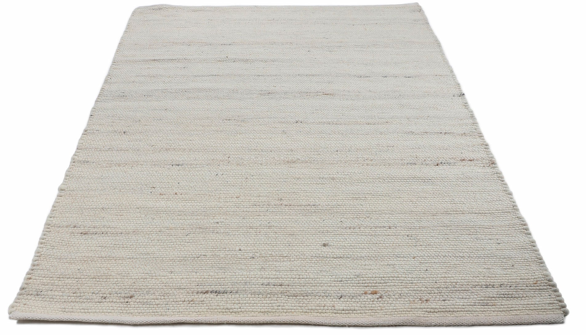 my home Wollteppich »Passau Handwebteppich«, rechteckig, 10 mm Höhe, Naturfaser, Wolle, handgewebter Wendeteppich, Schlafzimmer, Wohnzimmer