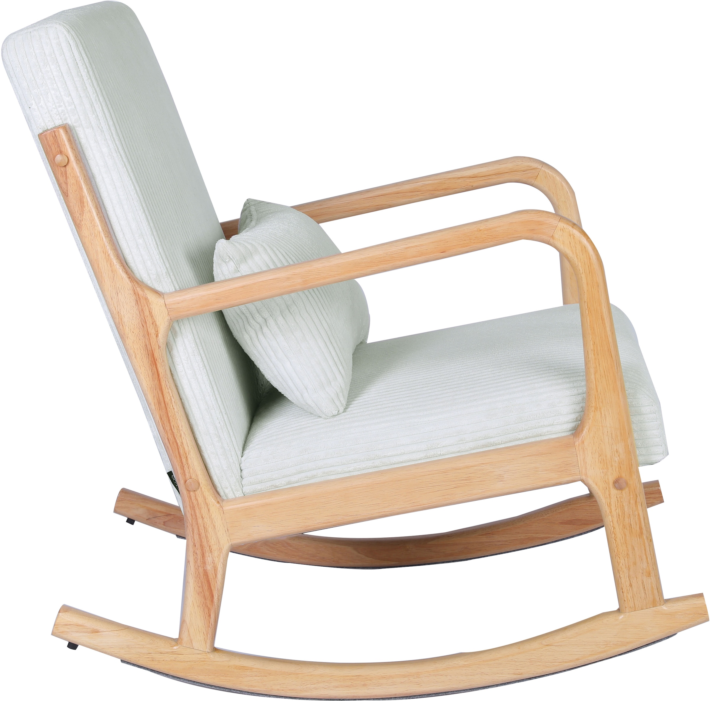 Home affaire Schaukelsessel »TRAMOLÉ«, Relaxsessel, TV-Sessel, Lese-Sessel in Cord und Webstoff