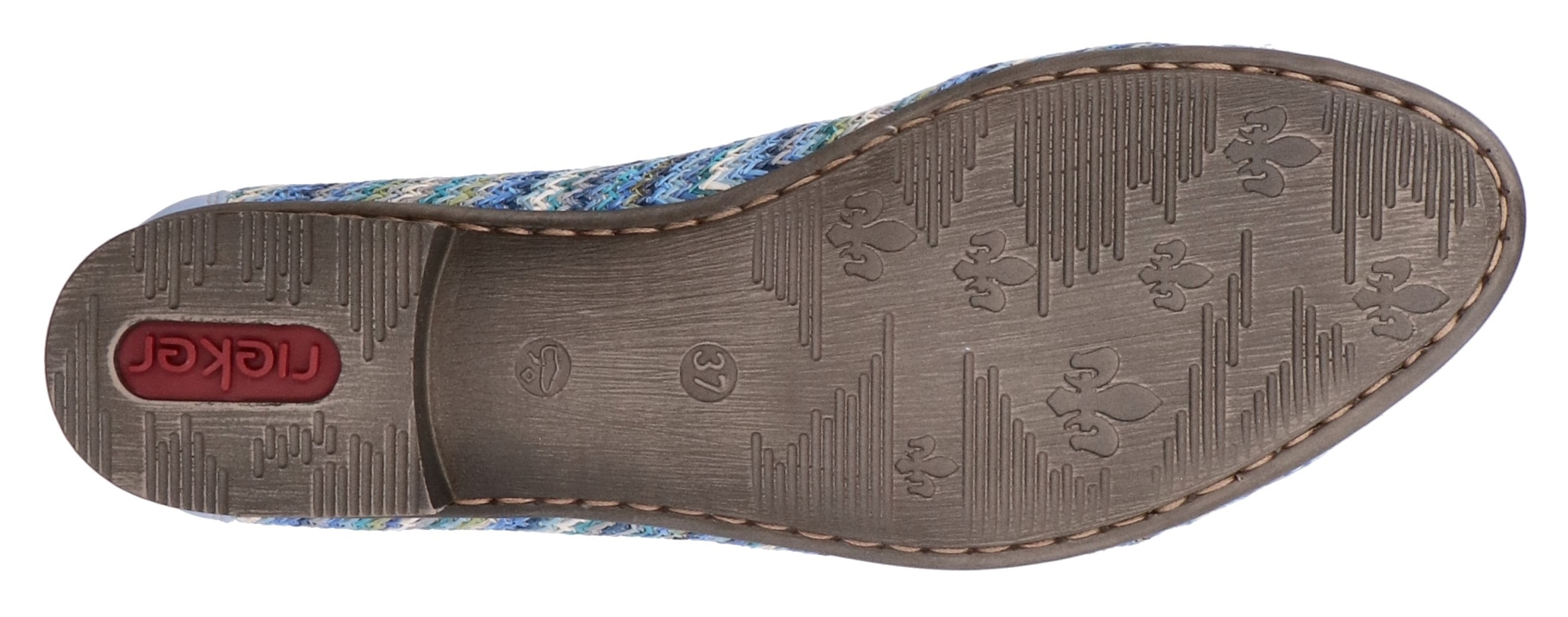 Rieker Ballerina, Slipper, Schlupfschuh, Pumps mit weicher Innensohle