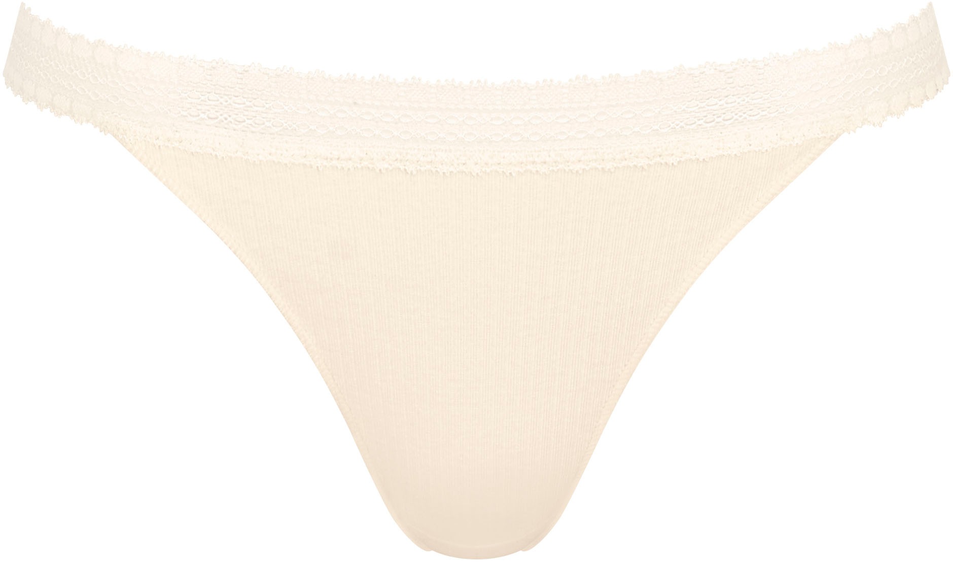 sloggi Slip »GO Ribbed R Tanga C2P«, (2er Pack), Rippstruktur