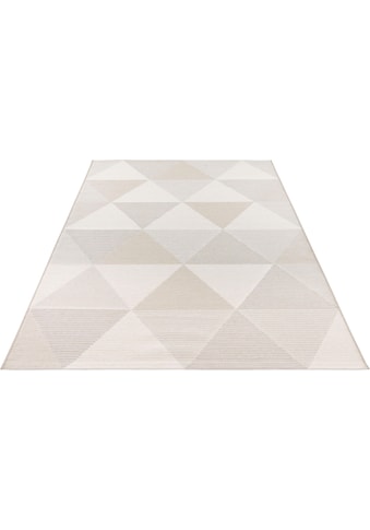 ELLE DECORATION Teppich »Sevres«, rechteckig, 4 mm Höhe, Flachgewebe, In- und Outdoor... kaufen