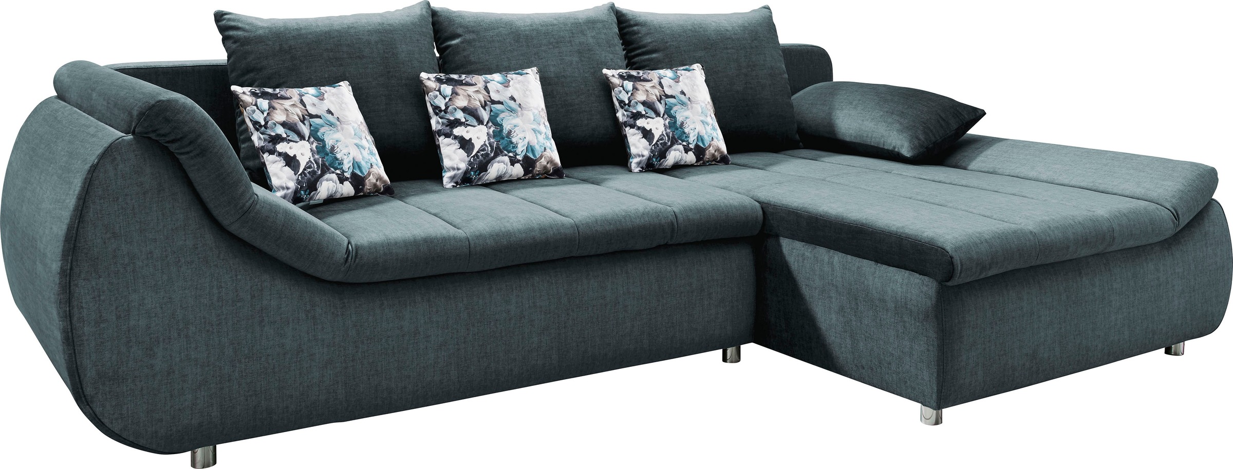 INOSIGN Ecksofa »Imola elegant und modern, aktuelle Steppung im Sitz, beque günstig online kaufen