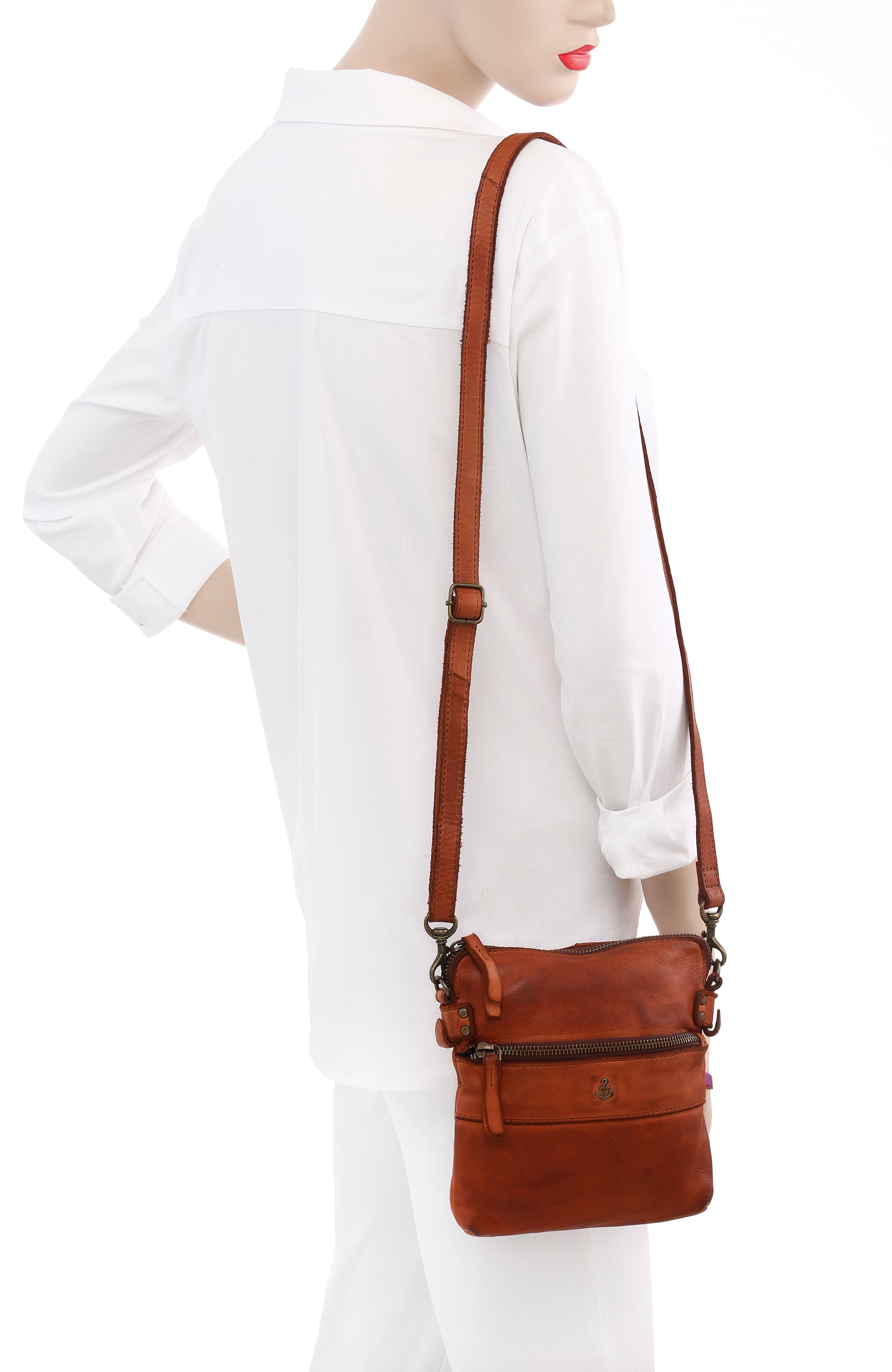 HARBOUR 2nd Handtasche »Taliza2«, Handtasche Damen Umhängetasche Schultertasche mit Logoanhänger