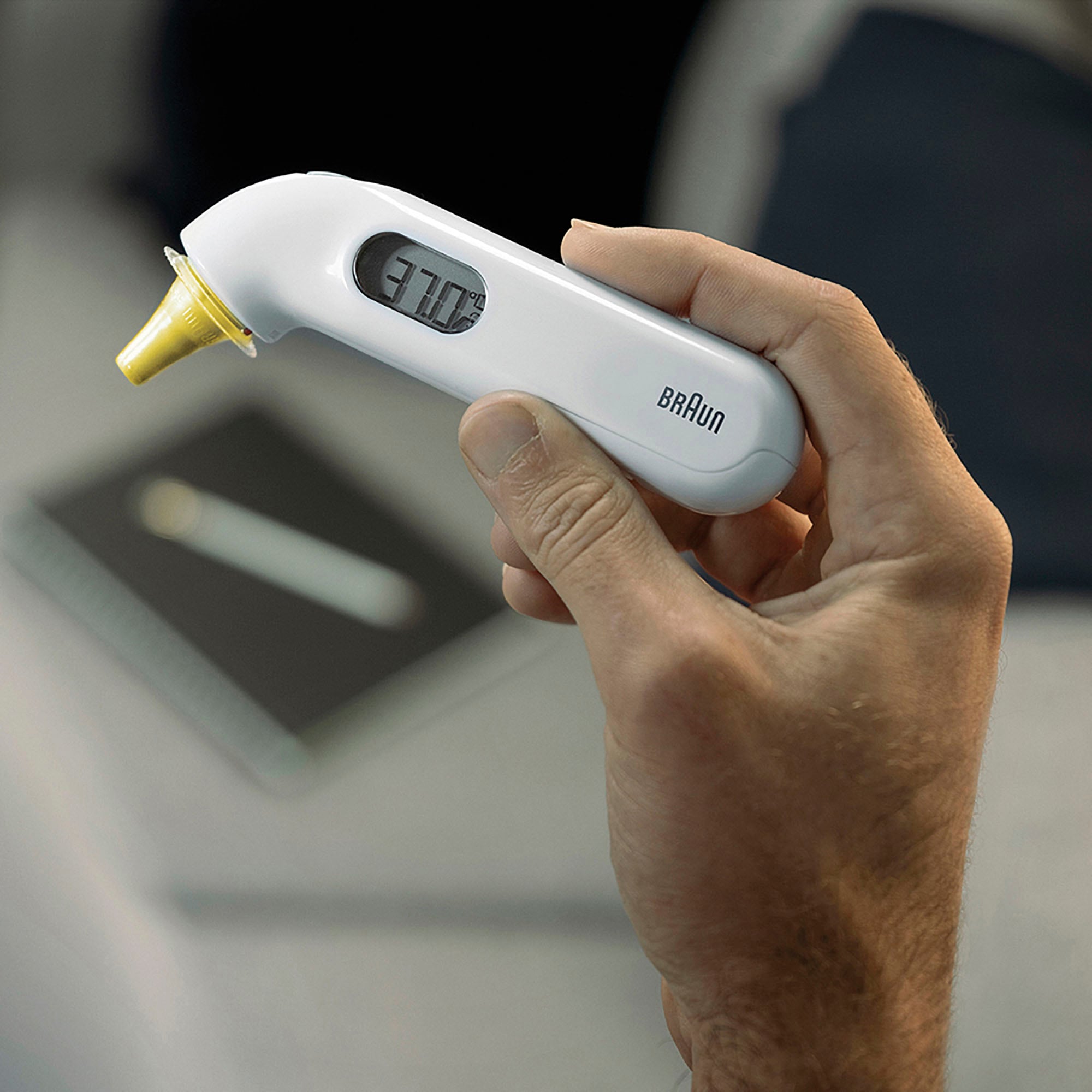 Ohr-Fieberthermometer jetzt im »ThermoScan® %Sale Braun 3«