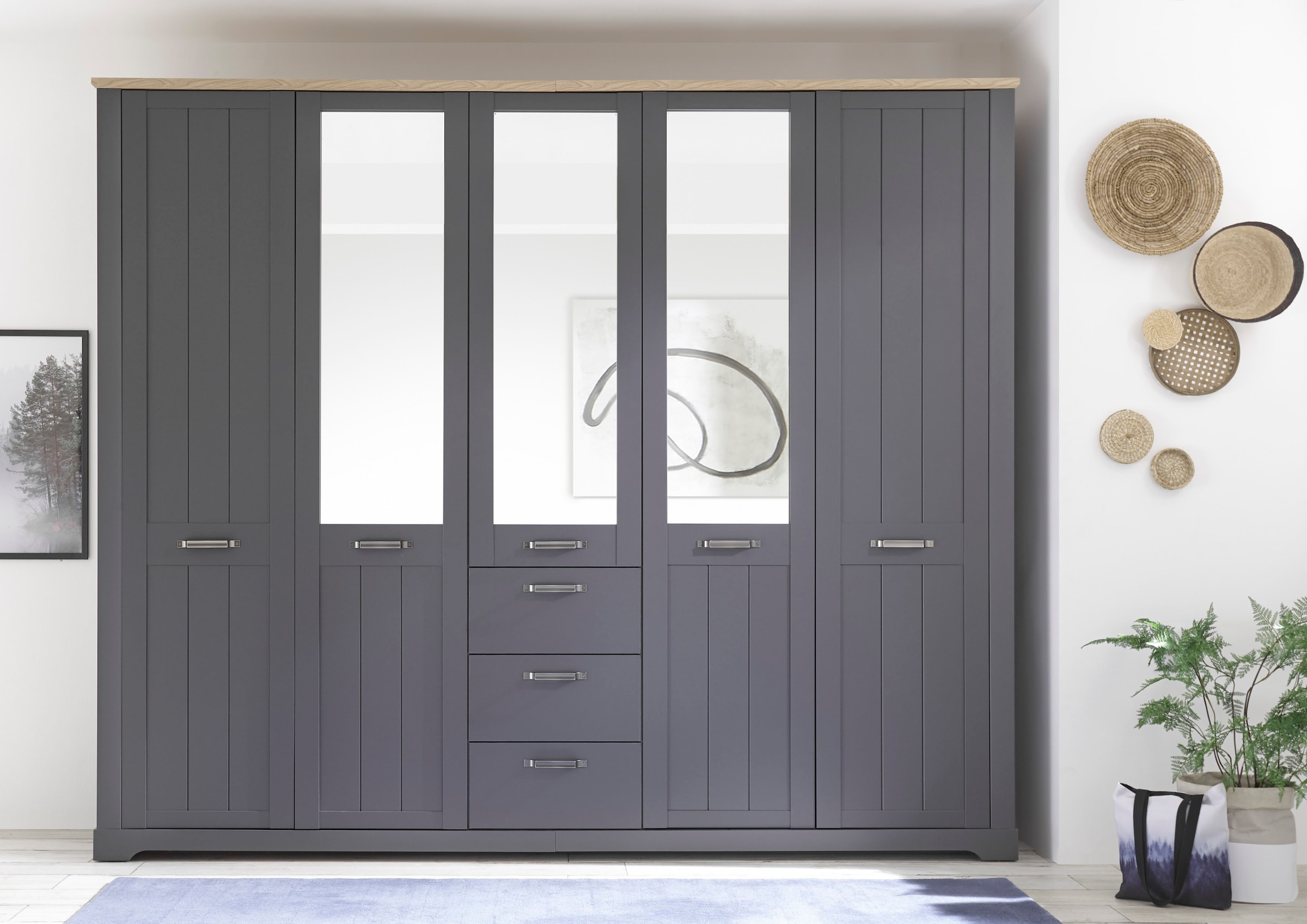 Schlafkontor Kleiderschrank »Elastir«, im Landhausstil