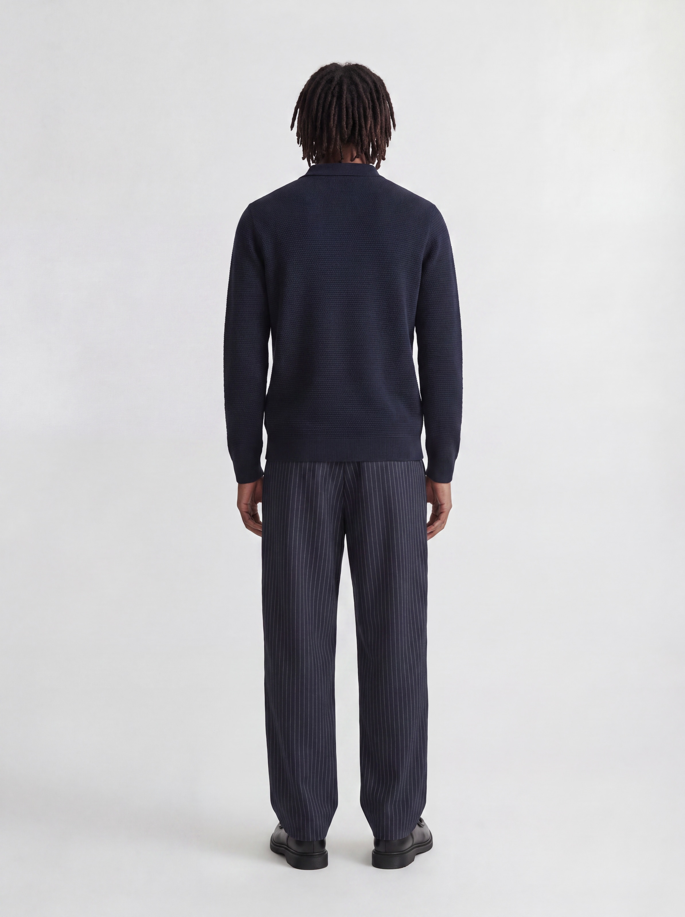 Jack & Jones Polokragenpullover »JPRBLURILEY KNIT POLO LS« Baumwolle,