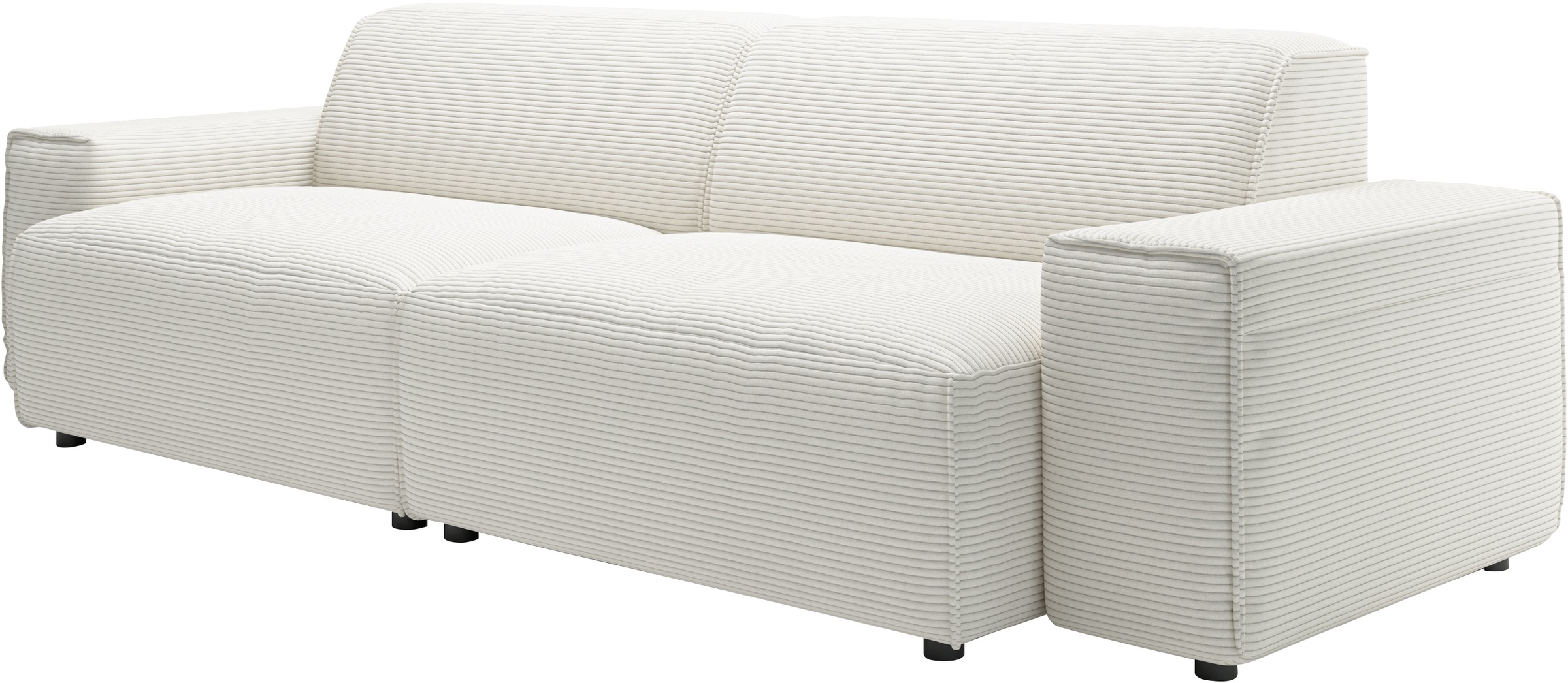andas Big-Sofa »Glimminge  auch in Breitcord, Feincord + Easy care-Bezug,«, besondere Kedernähte Zierkissen