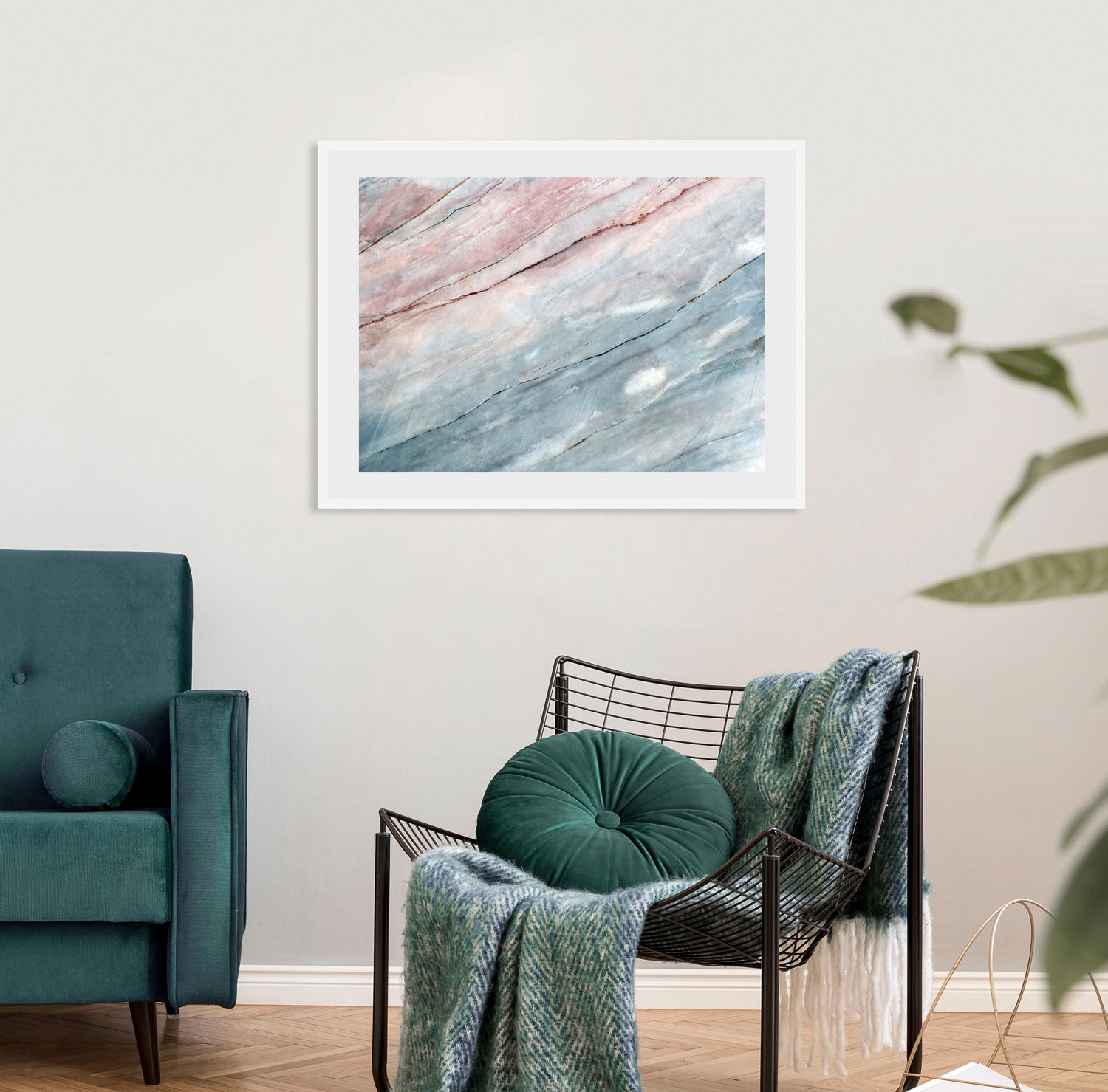 queence Bild »Jenni«, Abstrakt-Marmor-Kunst-Gemälde, (1 St.), HD Premium Po günstig online kaufen