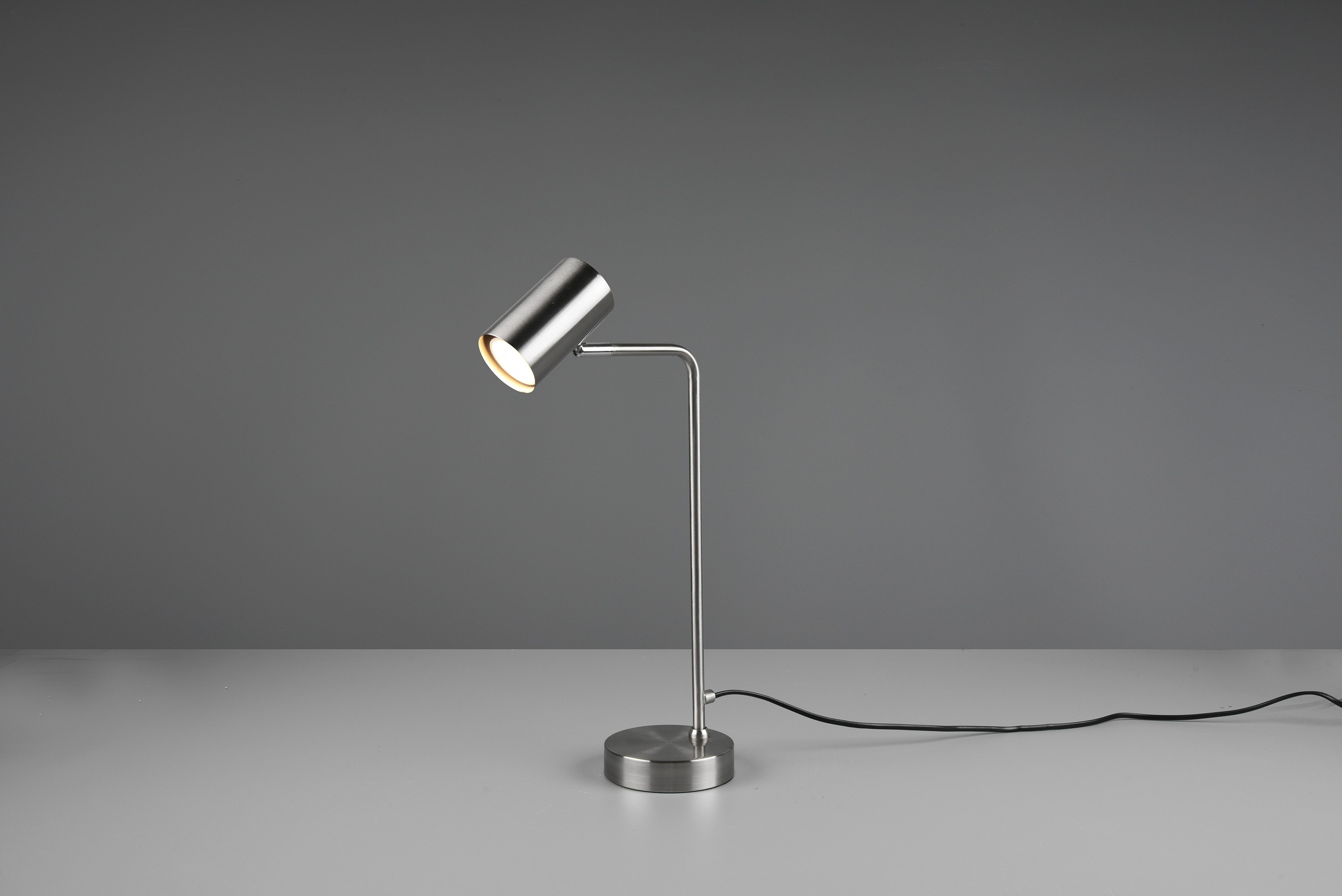 TRIO Leuchten Tischleuchte »Marley« GU10 1 Stk. mit Kippschalter, GU10 Leuchtmittel frei wählbar, Spot schwenkbar