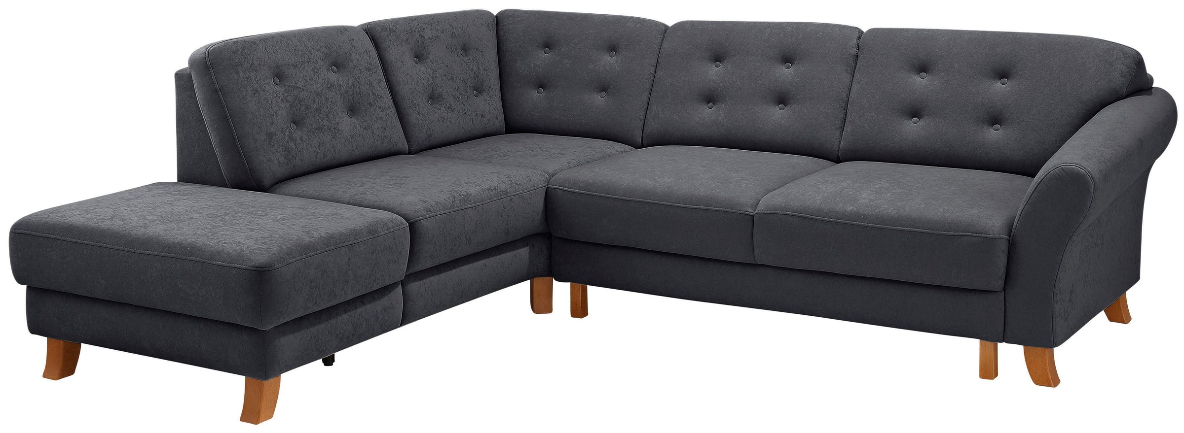 Home affaire Ecksofa »Trondheim L-Form«, mit Federkern