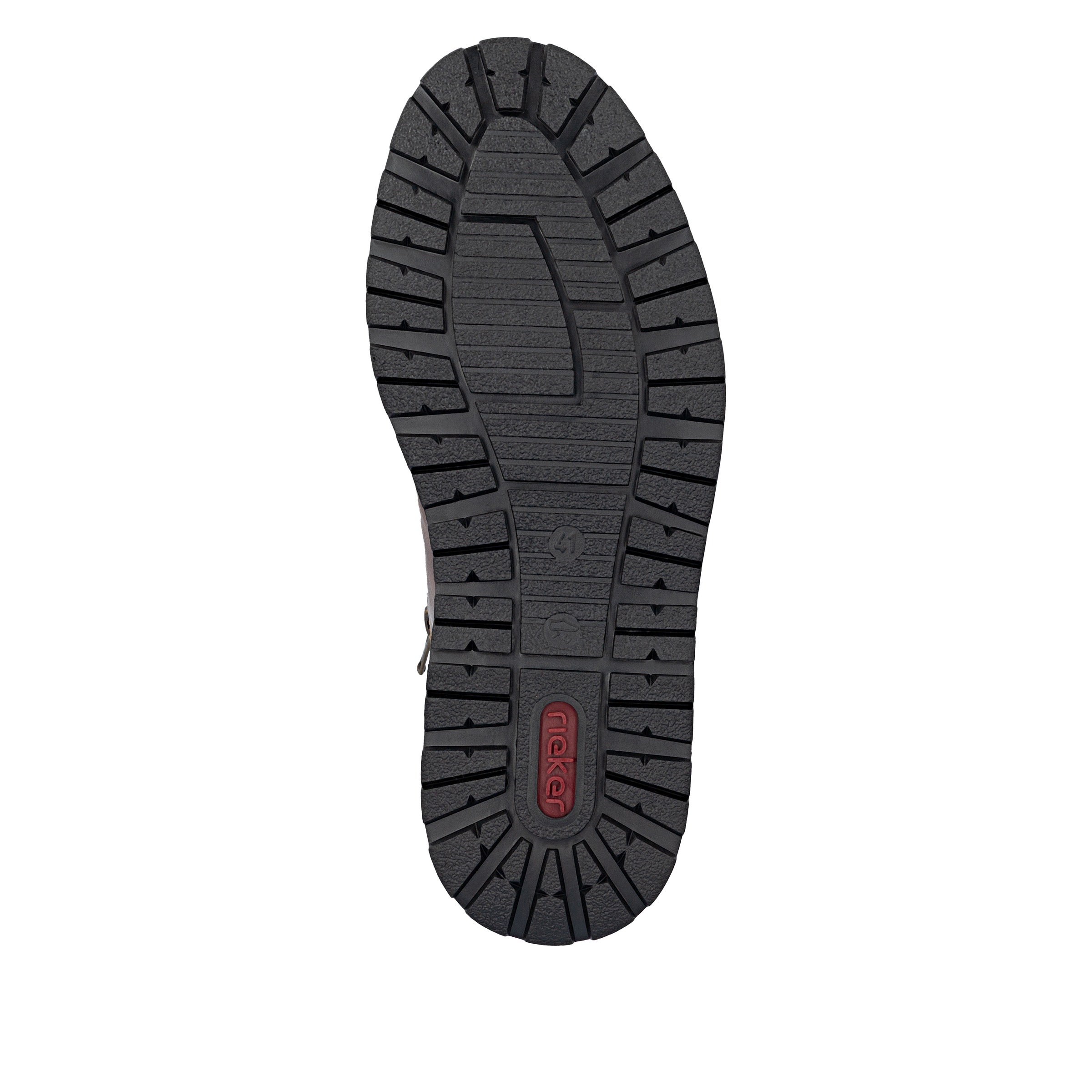 Rieker Schnürschuh, Business Schnürer, Halbschuh, Casual Sneaker mit Innenreißverschluss