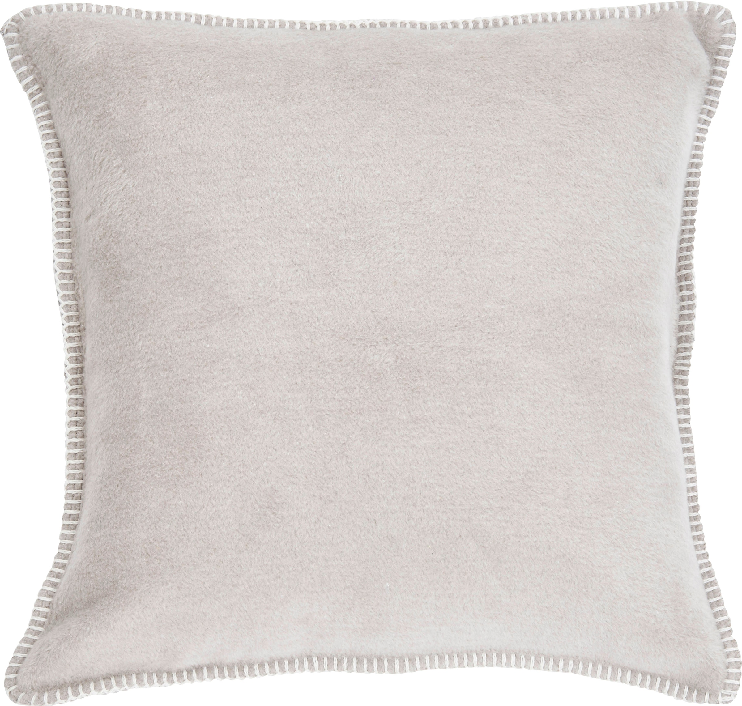 done.® Dekokissen »Cozy«, unifarben, Hotelverschluss, Kissenhüle ohne Füllung, 1 Stück