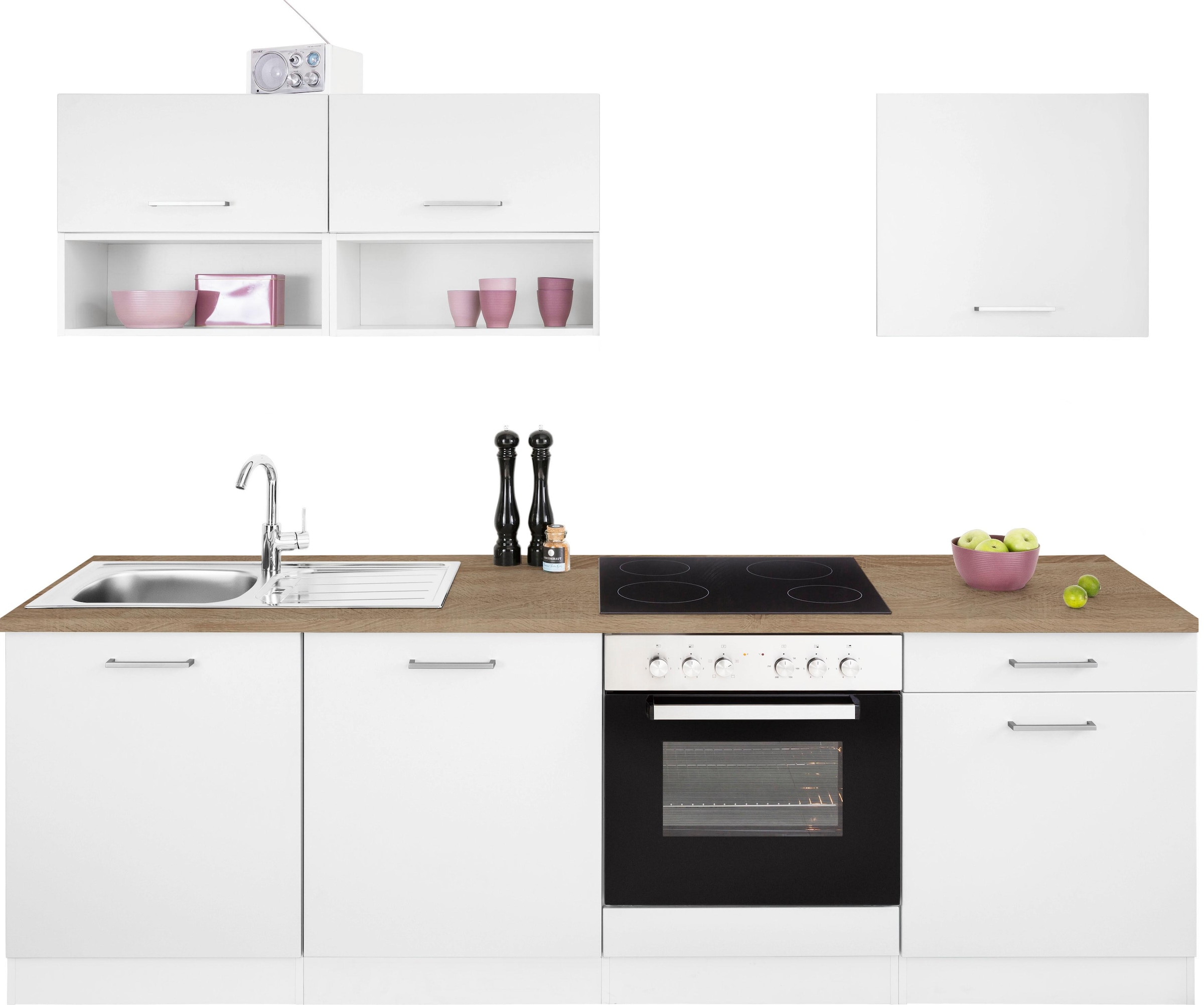 HELD MÖBEL Küchenzeile »Visby«, ohne E-Geräte, Breite 240 cm online kaufen
