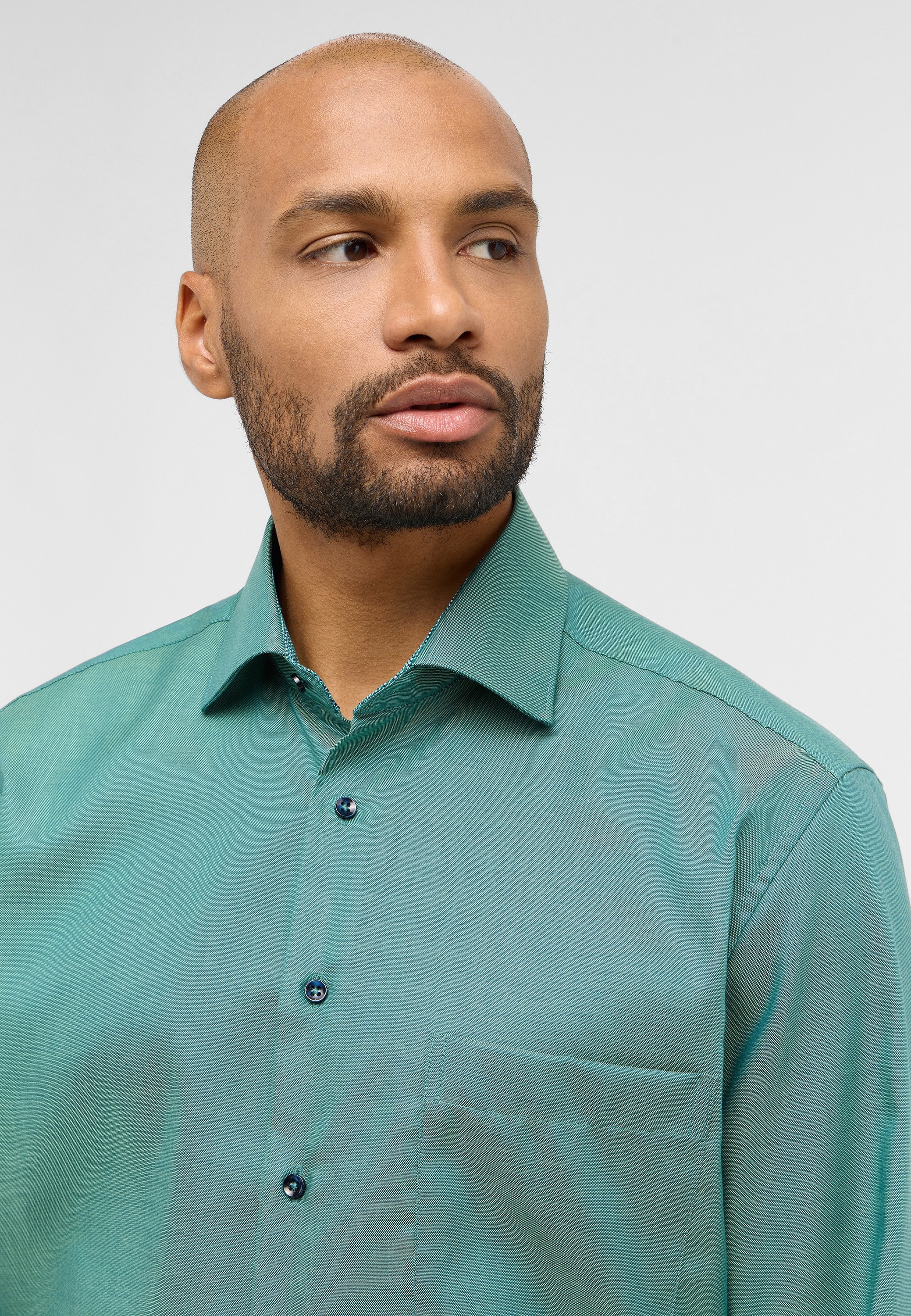 Eterna Langarmhemd »COMFORT FIT« NON IRON (bügelfrei)