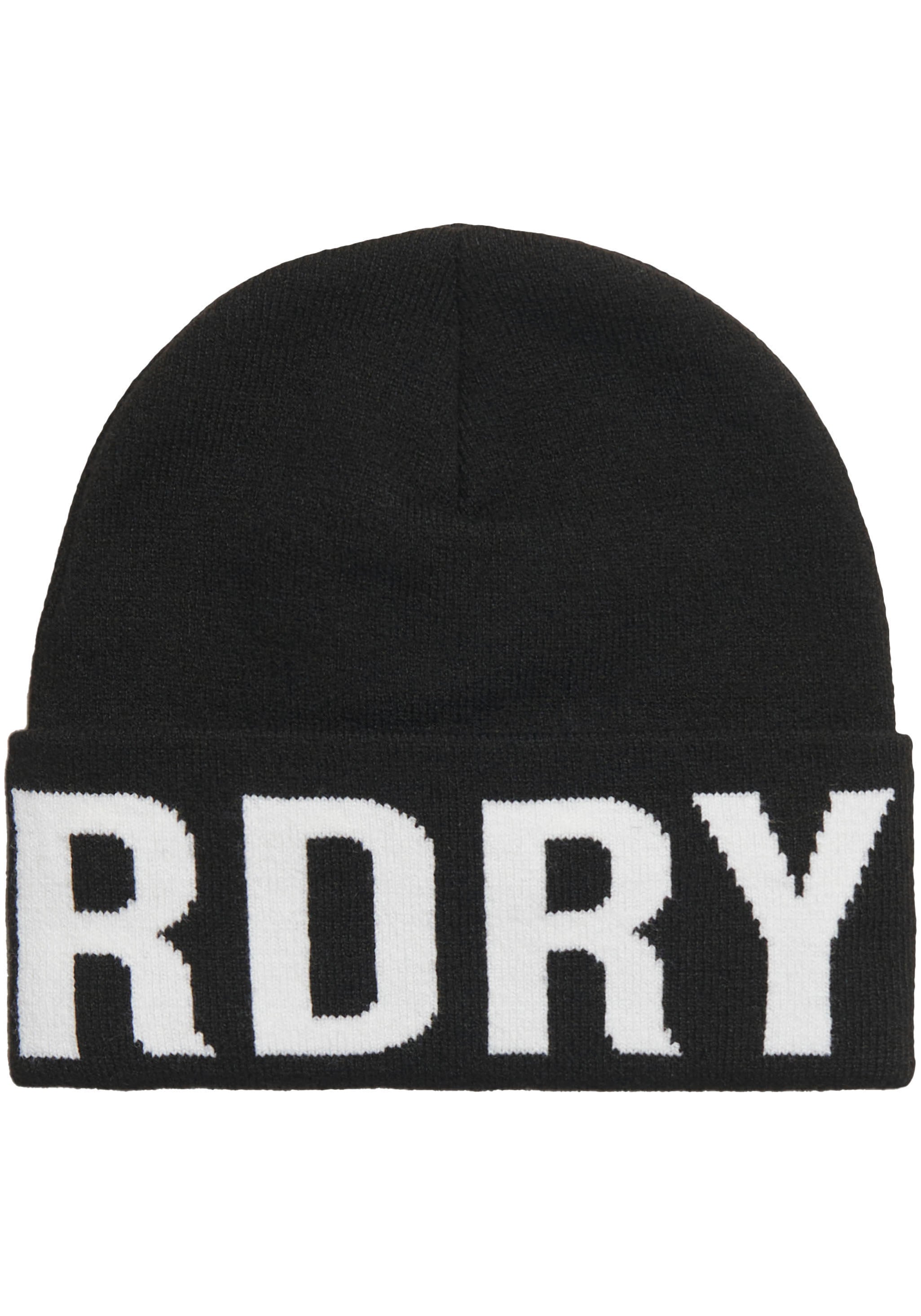 Superdry Beanie »BRANDED KNITTED BEANIE HAT«