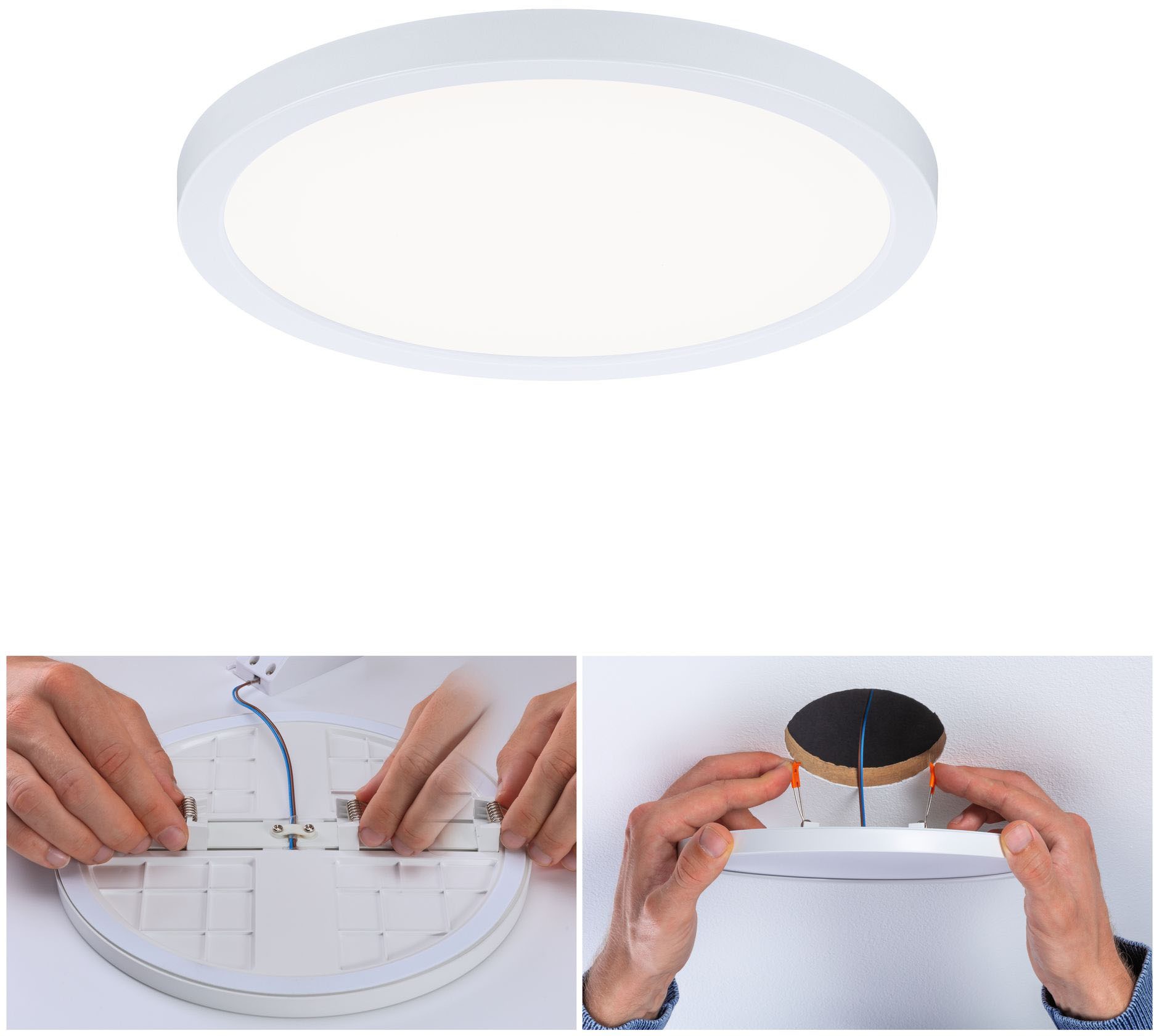 Paulmann LED Bad-Einbauleuchte »Areo«, Schutzart IP44, 3 Stufen dimmbar, Ø 17,5 cm