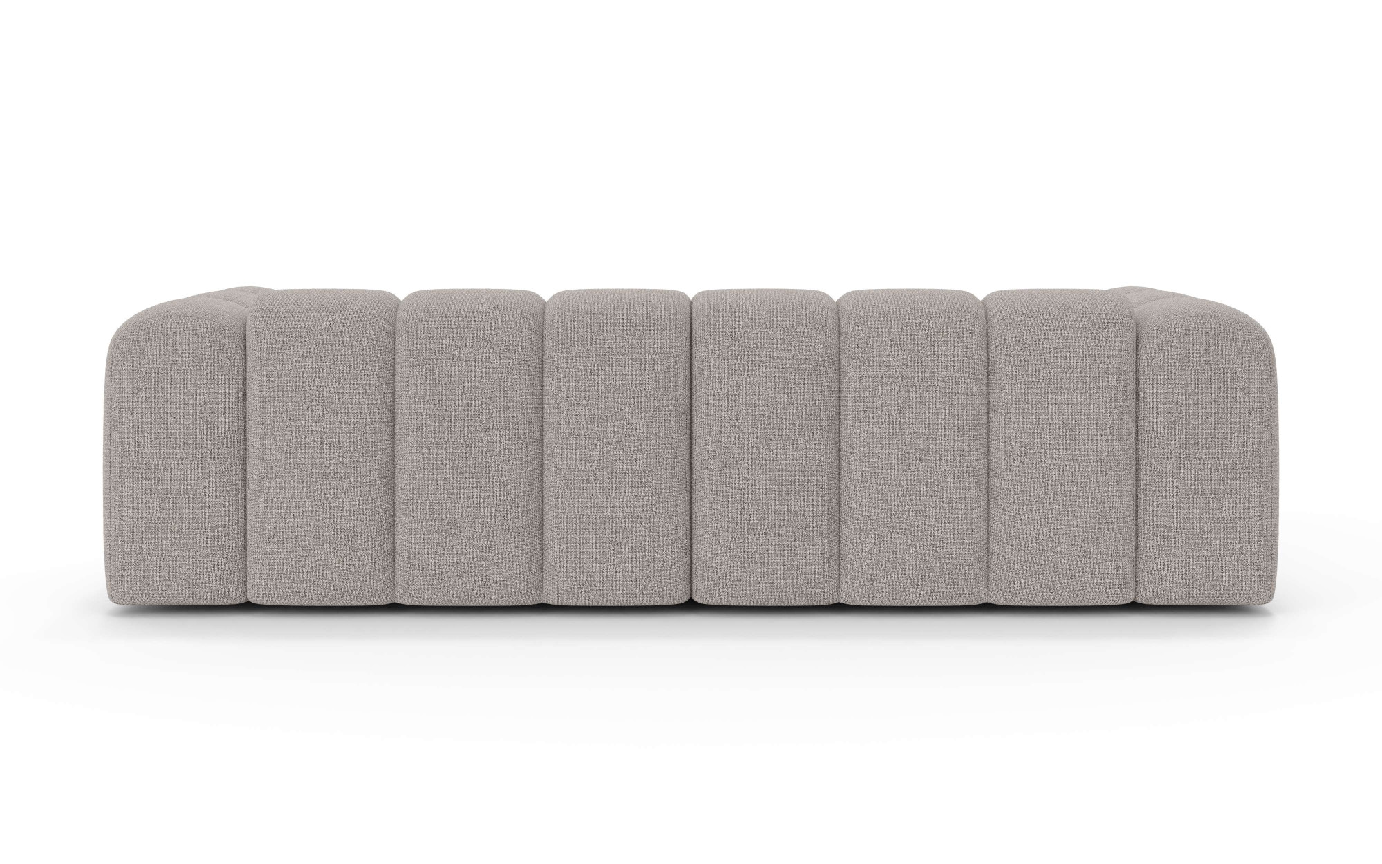 OTTO home Ecksofa »KALLIE Design-Sofa mit Wellenunterfederung, Bubble-Optik, 248/186/72cm«, moderne Steppung, hoher Sitzkomfort und modernes Design