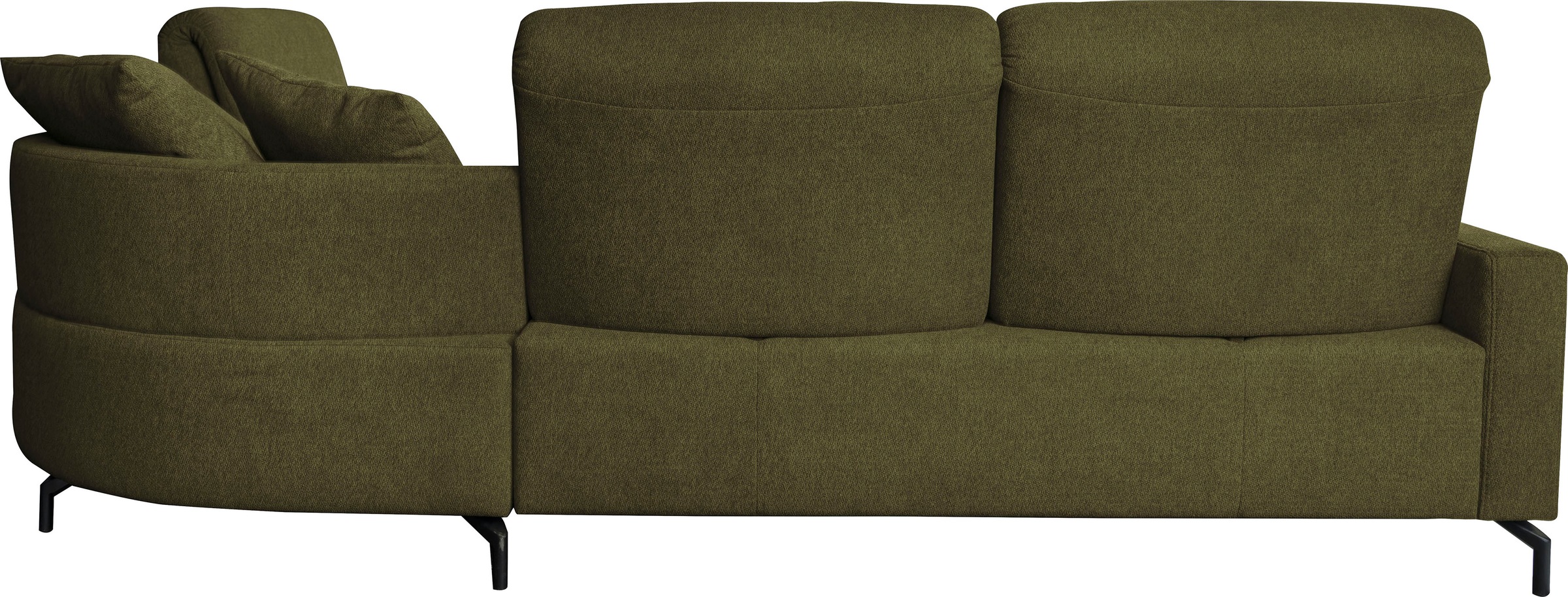 alina Ecksofa »Louis«, Breite 260 cm, Rückenlehnenverstellung, wahlweise mit Bettfunktion