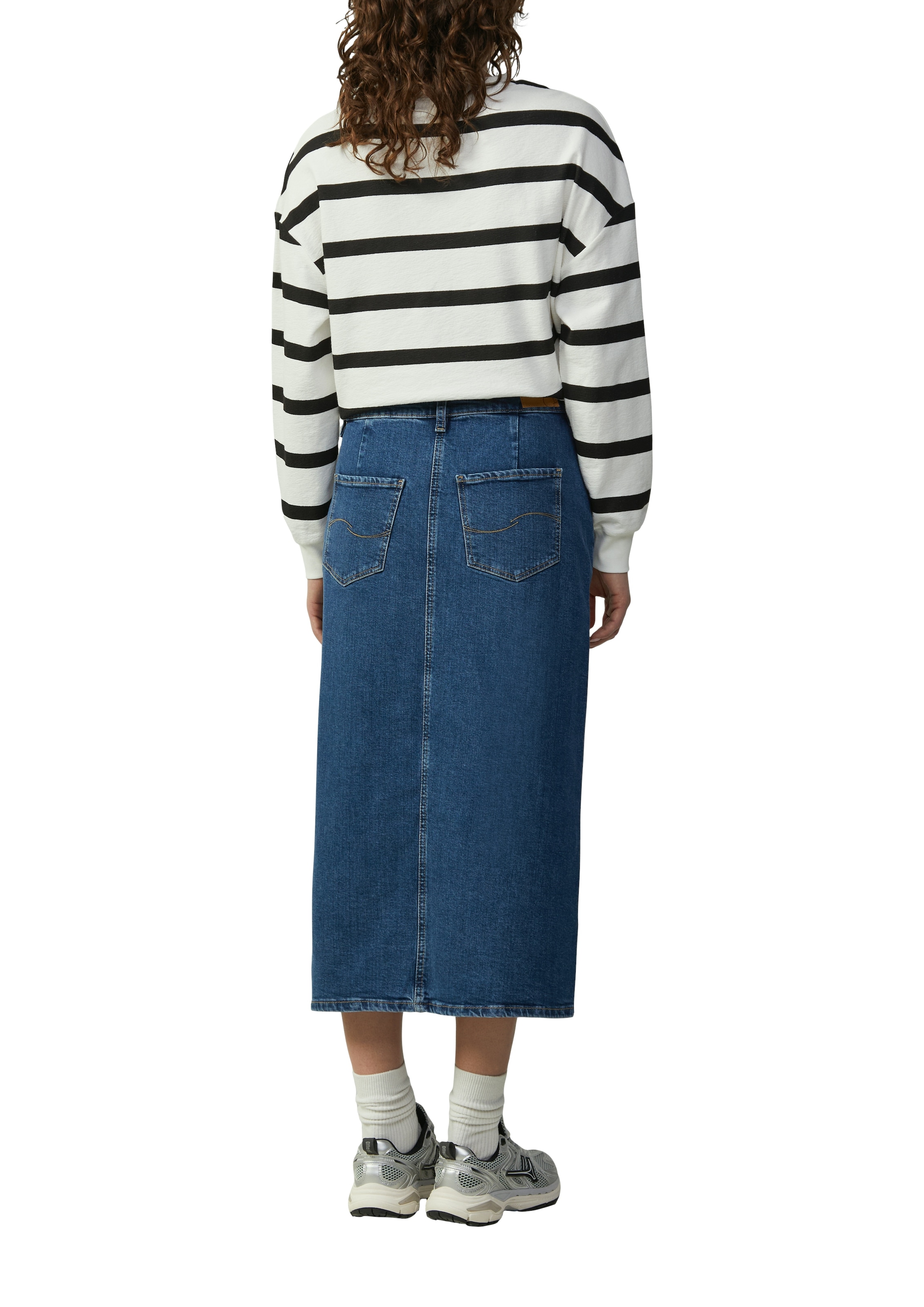 QS Jeansrock, mit Schlitz