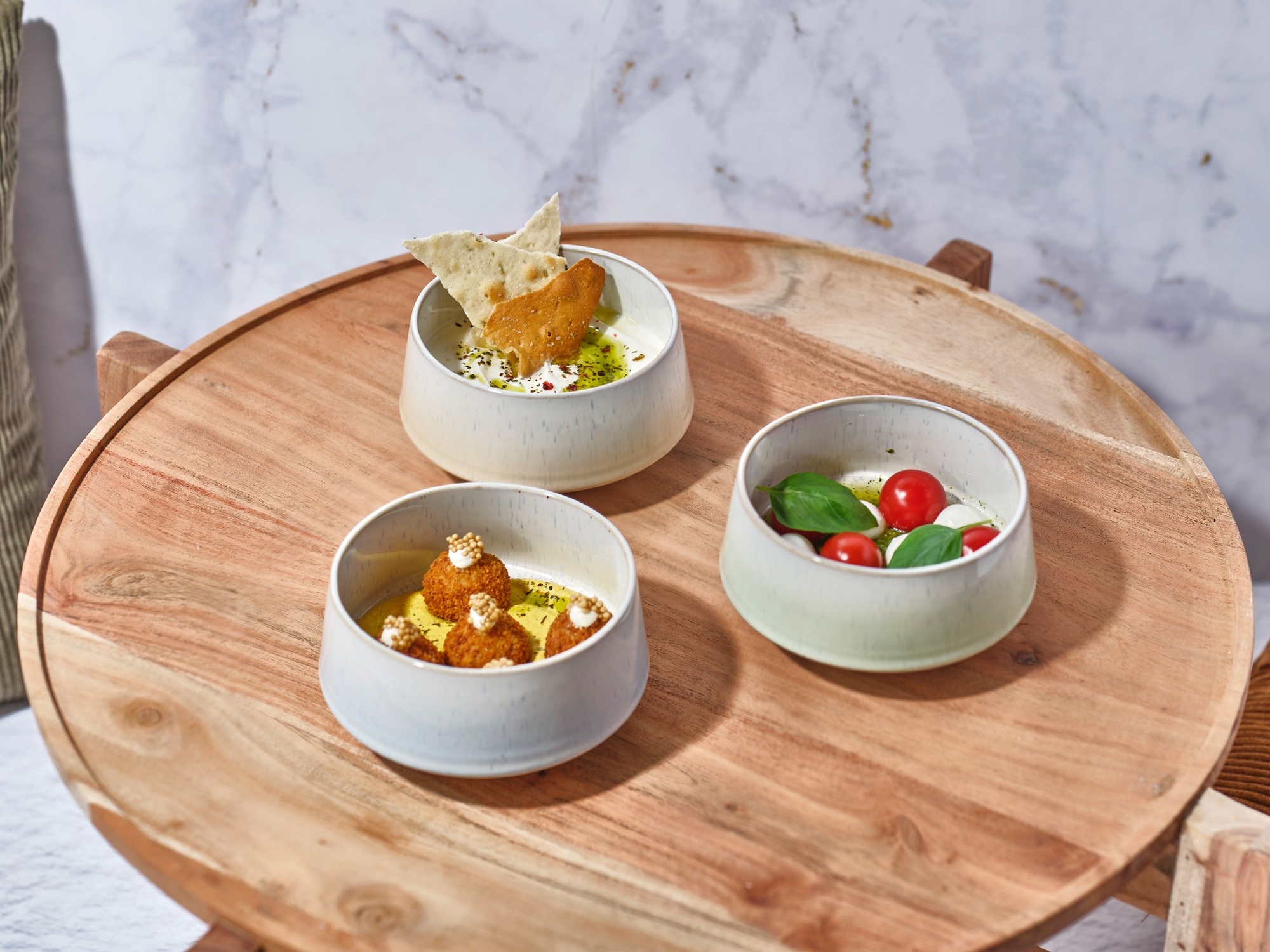 Cosy & Trendy Snackschale »Cocoon, Snackschalen-Set 6-tlg.« 6 aus Steinzeug Schüsseln, Steinzeug, spülmaschinengeeignet, Ø 14,5 cm
