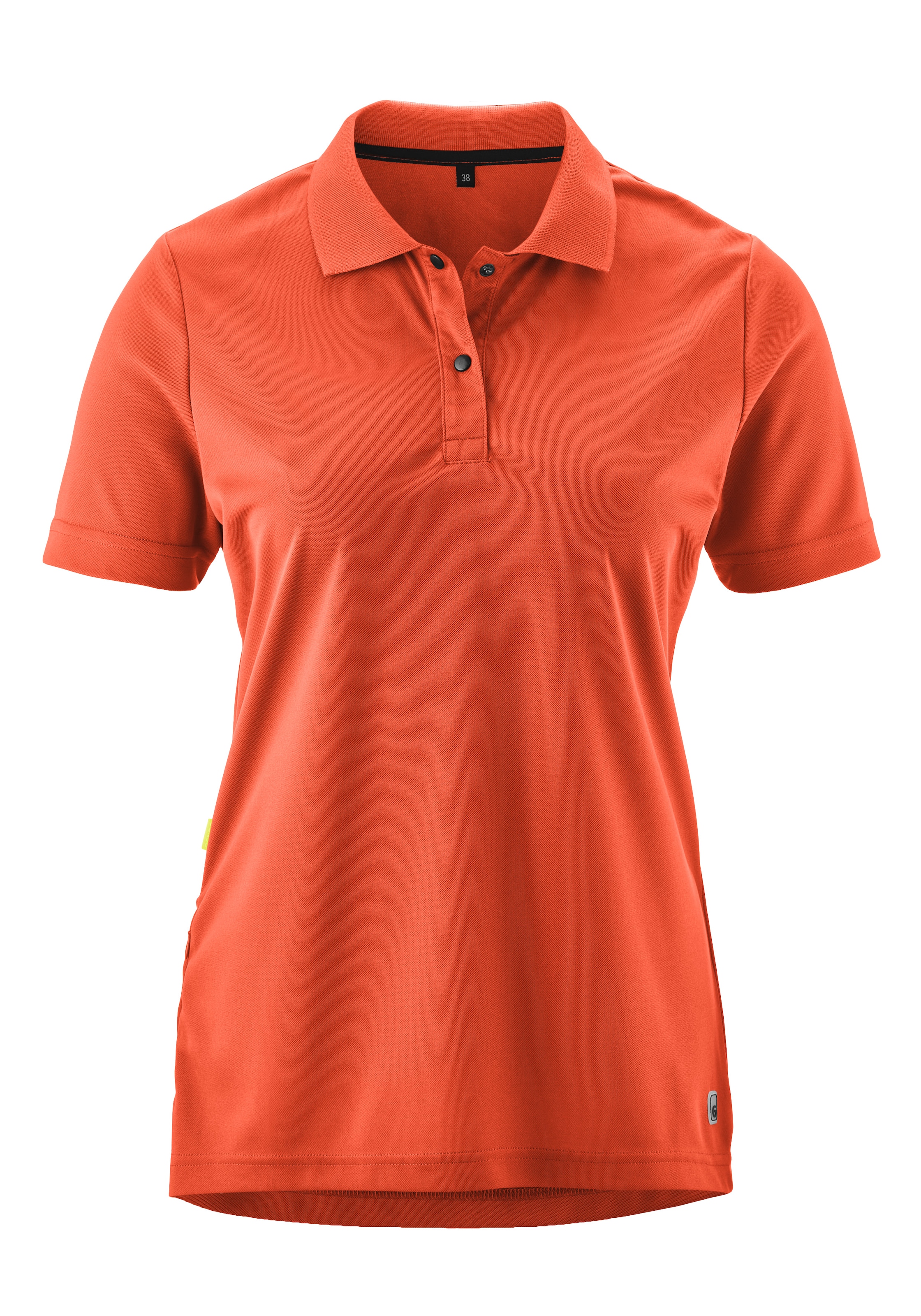 Gonso Radtrikot »Essential Poloshirt W« Damen Radshirt, Polo-Shirt mit Spitzkragen, mit Rückentasche