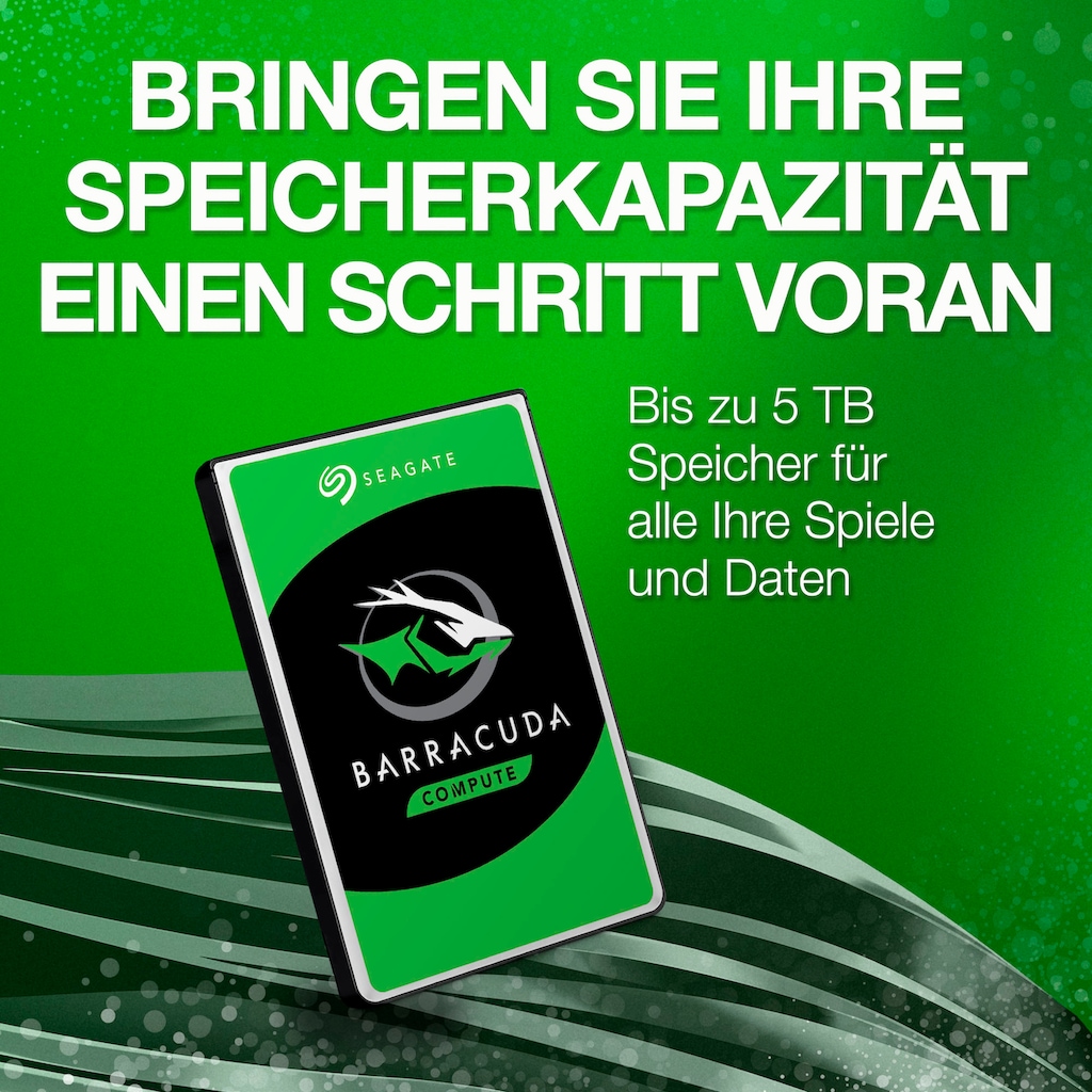 Seagate HDD-Festplatte »BarraCuda Mobile«, 2,5 Zoll, Anschluss SATA III, Bulk