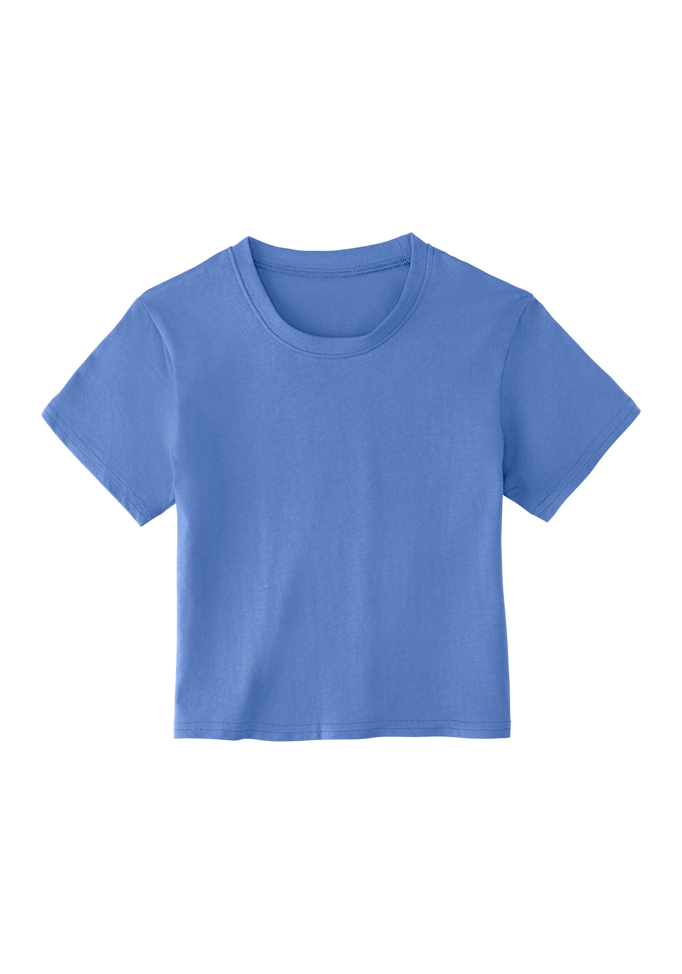 Buffalo Pyjama, (Packung, 2 tlg., 1 Stück), Schlafanzug mit Top in kürzerer und schmaler Form