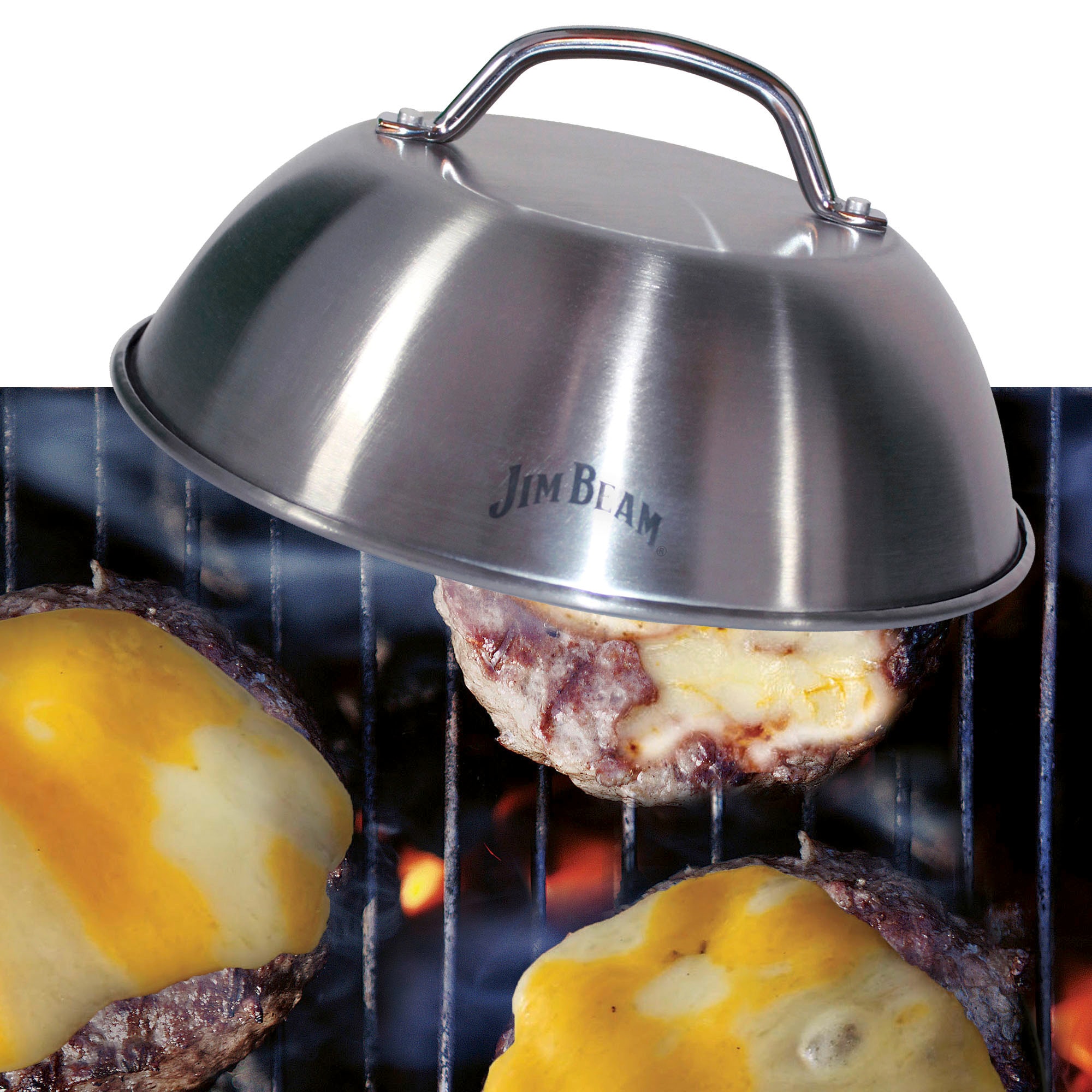 Jim Beam BBQ Deckel, Grillhaube Ø 22 cm