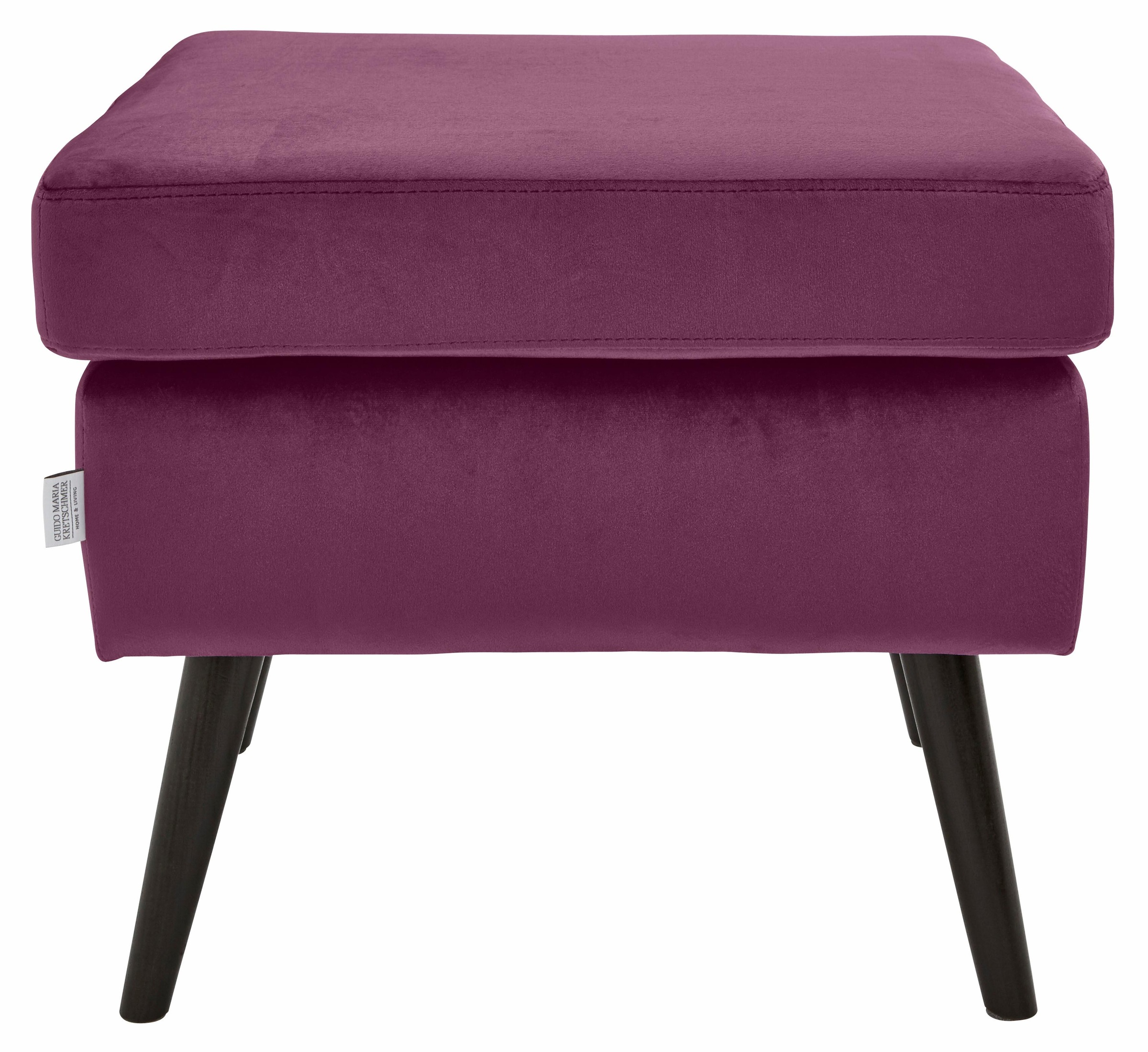 Home affaire Hocker »Salla«, Bezug auch in Luxus-Microfaser in Teddyfelloptik