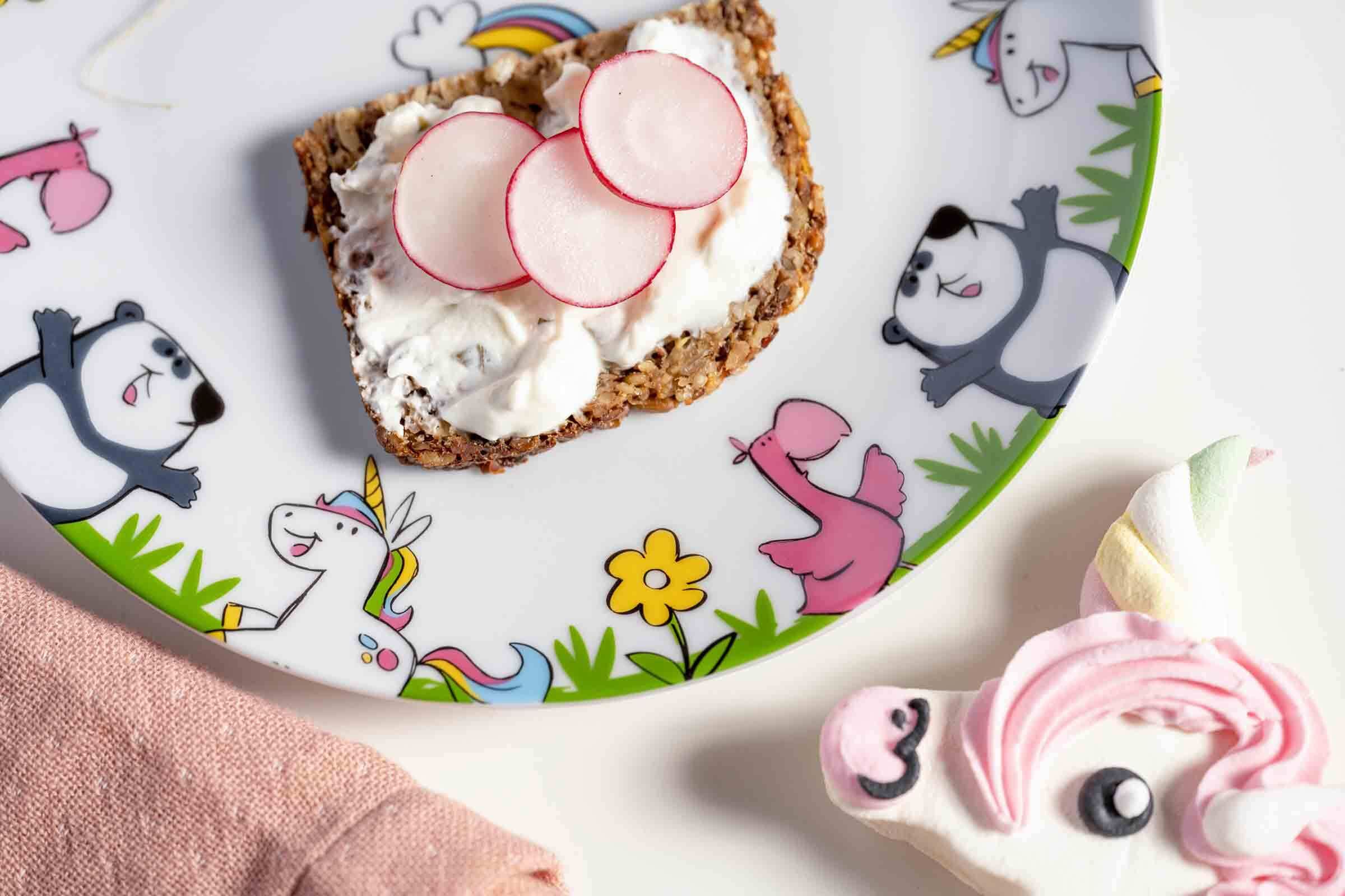 LEONARDO Kindergeschirr-Set »Kindergeschirr Set Einhorn / Panda / Flamingo Bambini bunt«