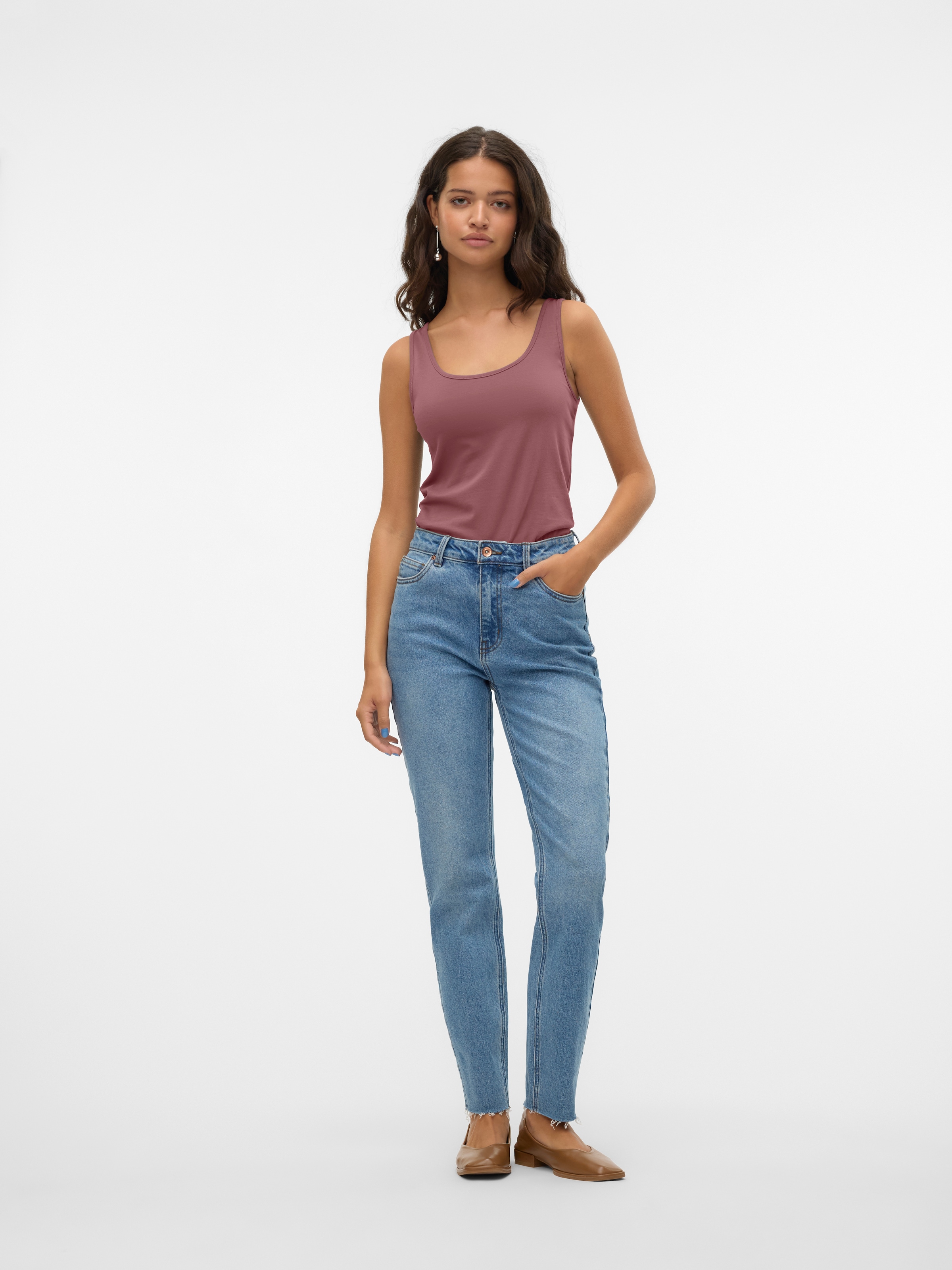 Vero Moda Tanktop »VMMAXI MY SOFT LONG TANK TOP NOOS«, in Basic-Form