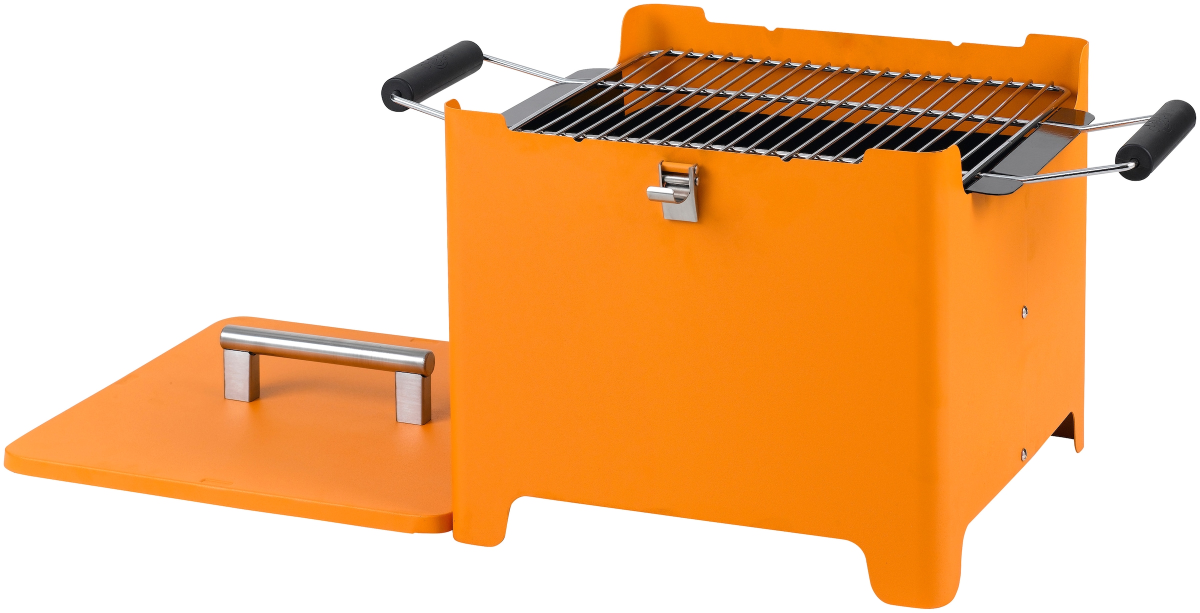 Tepro Holzkohlegrill »Chill&Grill Cube«, BxTxH: 54x36x35 cm