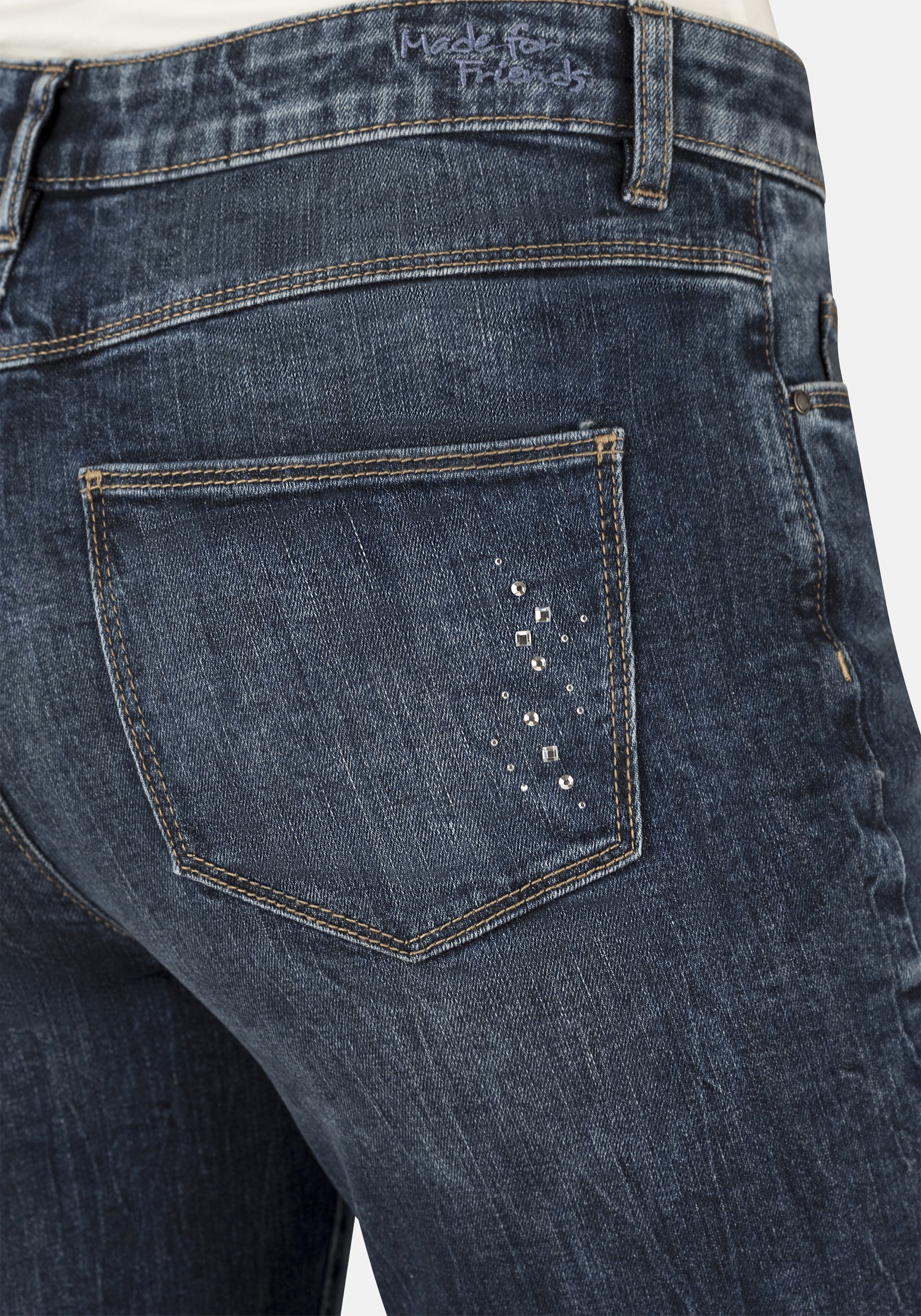STOOKER WOMEN 5-Pocket-Jeans »Zermatt Denim Indigo Straight Fit« Straight Fit Casual Clean Wash Denim Jeans für Damen