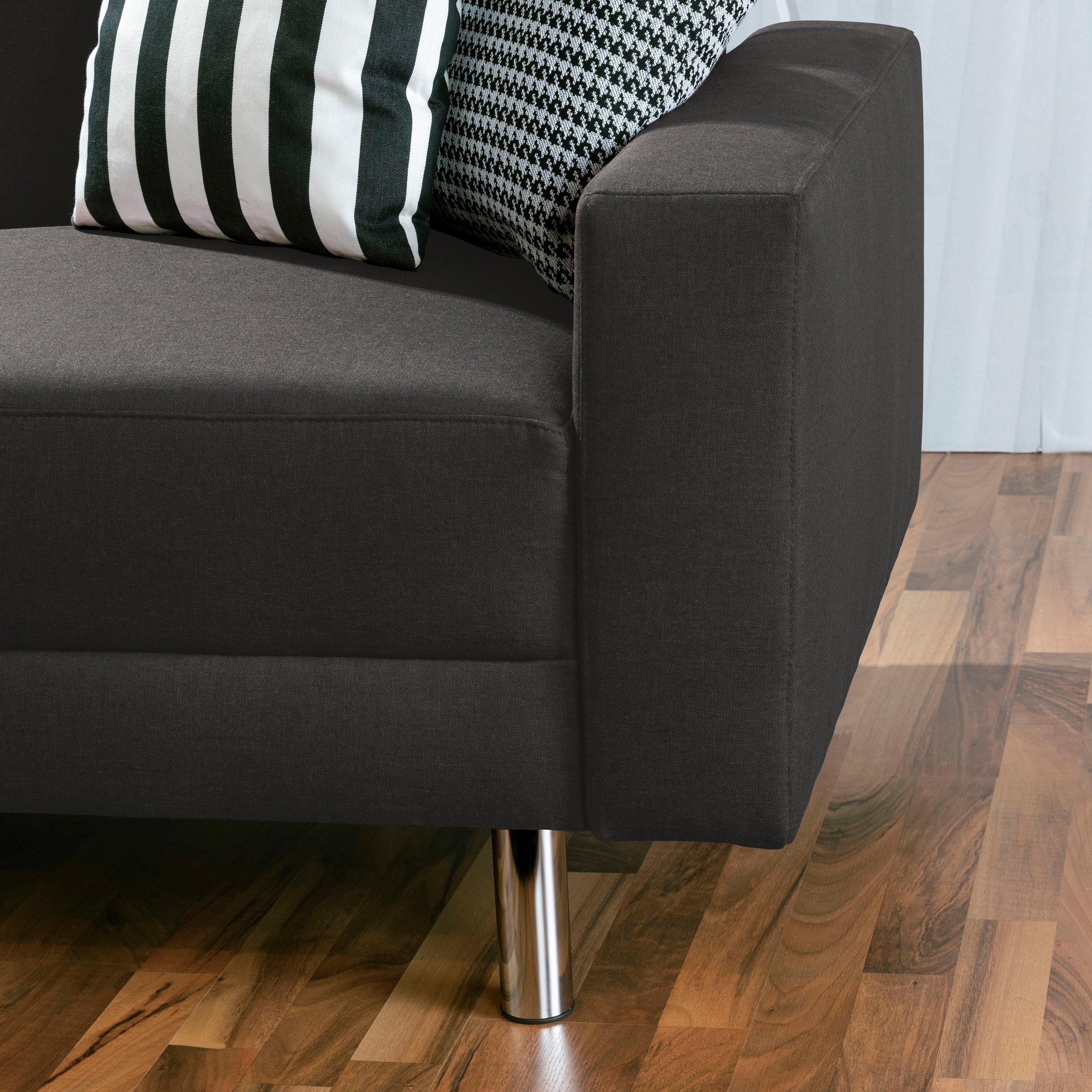 Max Winzer® Schlafsofa »Just Fresh«, mit Rückenverstellung, inklusive Stauraumhocker