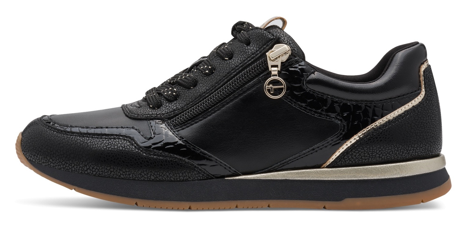 Tamaris Plateausneaker  , Schnürschuh, Freizeitschuh, Halbschuh in veganer Verarbeitung