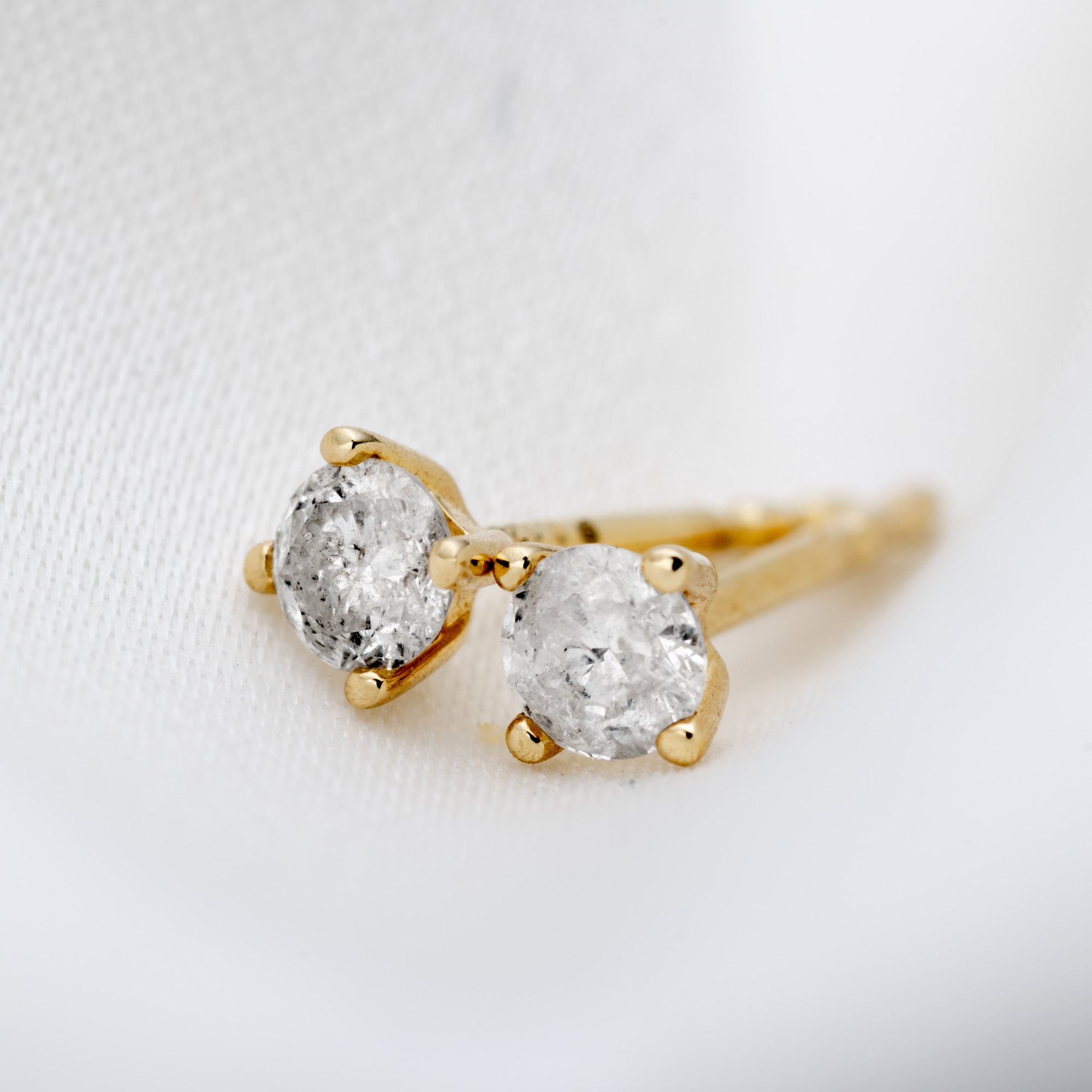 Orolino Paar Ohrstecker »585/- Gelbgold 2 Brill. 0,25 ct. weiß«