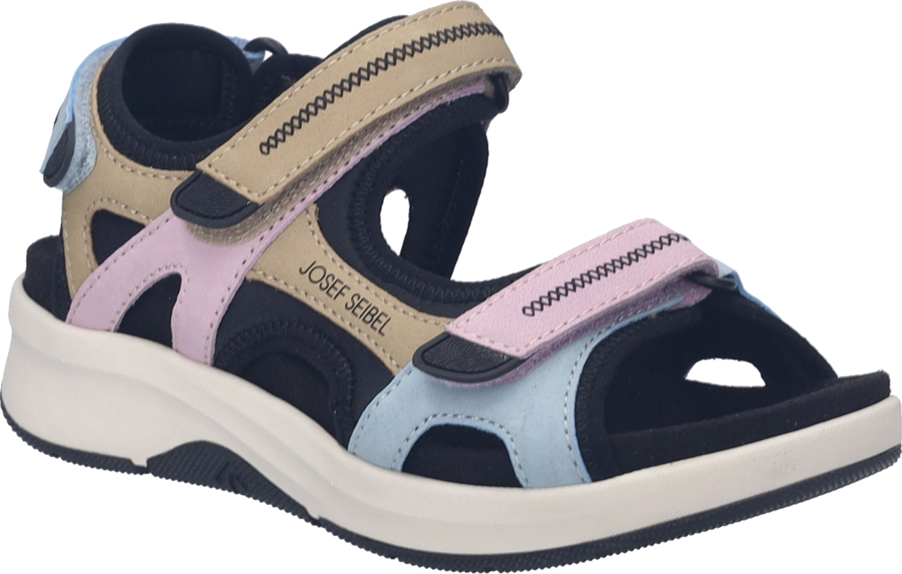 Josef Seibel Sandale »Estelle 02«  , Trekkingsandale, Outdoorschuh mit verstellbaren Klettverschlüssen